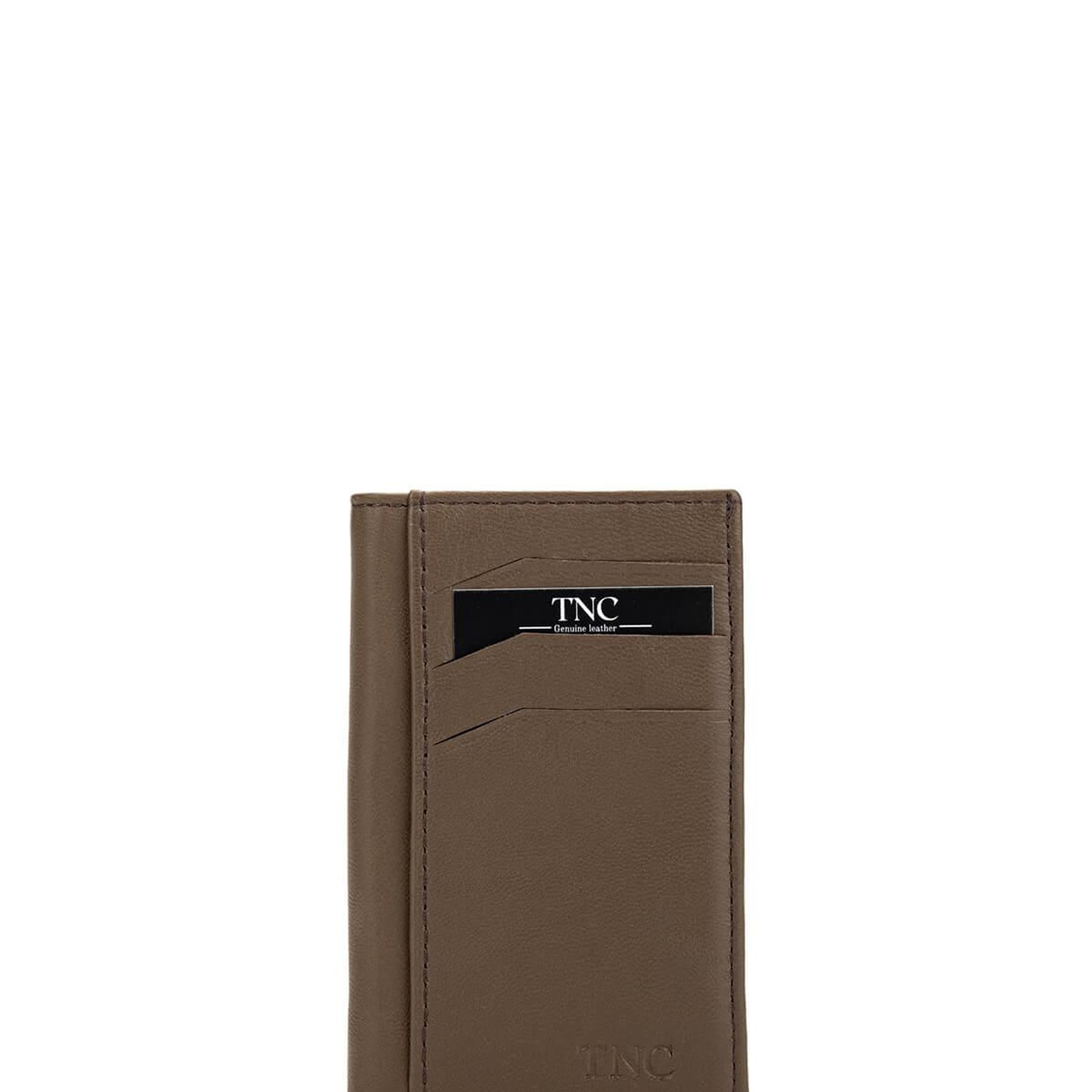 Tamer Tanca Unisex Hakiki Deri Bej Kartlık