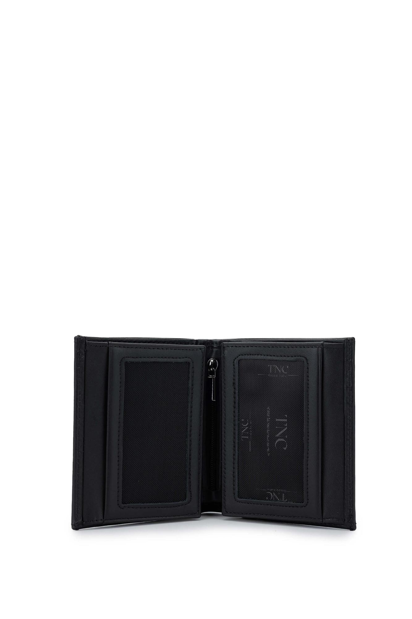 Tamer Tanca Erkek Hakiki Deri Siyah Deri Cüzdan Cuzdan