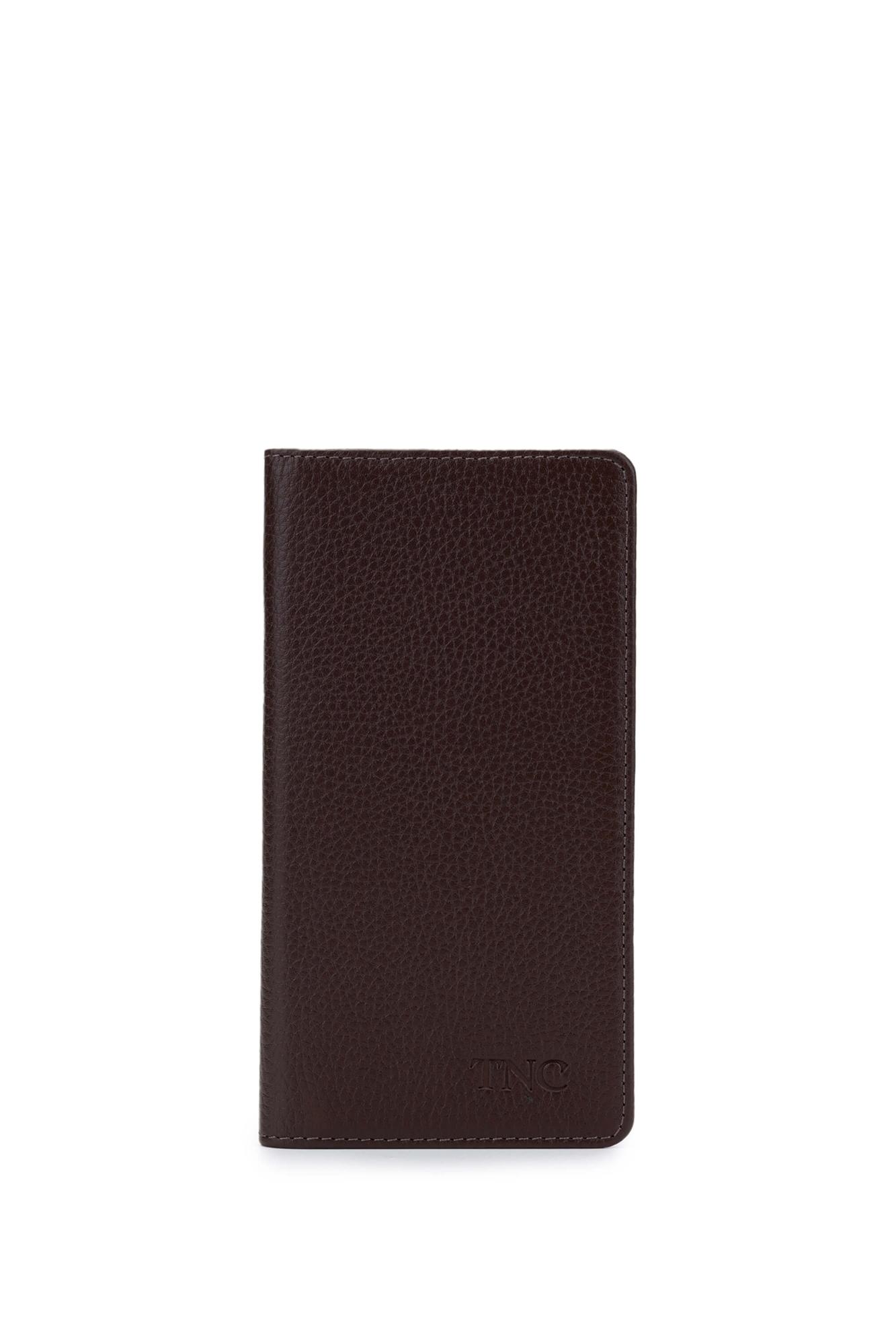 Tamer Tanca Erkek Hakiki Deri Kahverengi Cüzdan Cuzdan