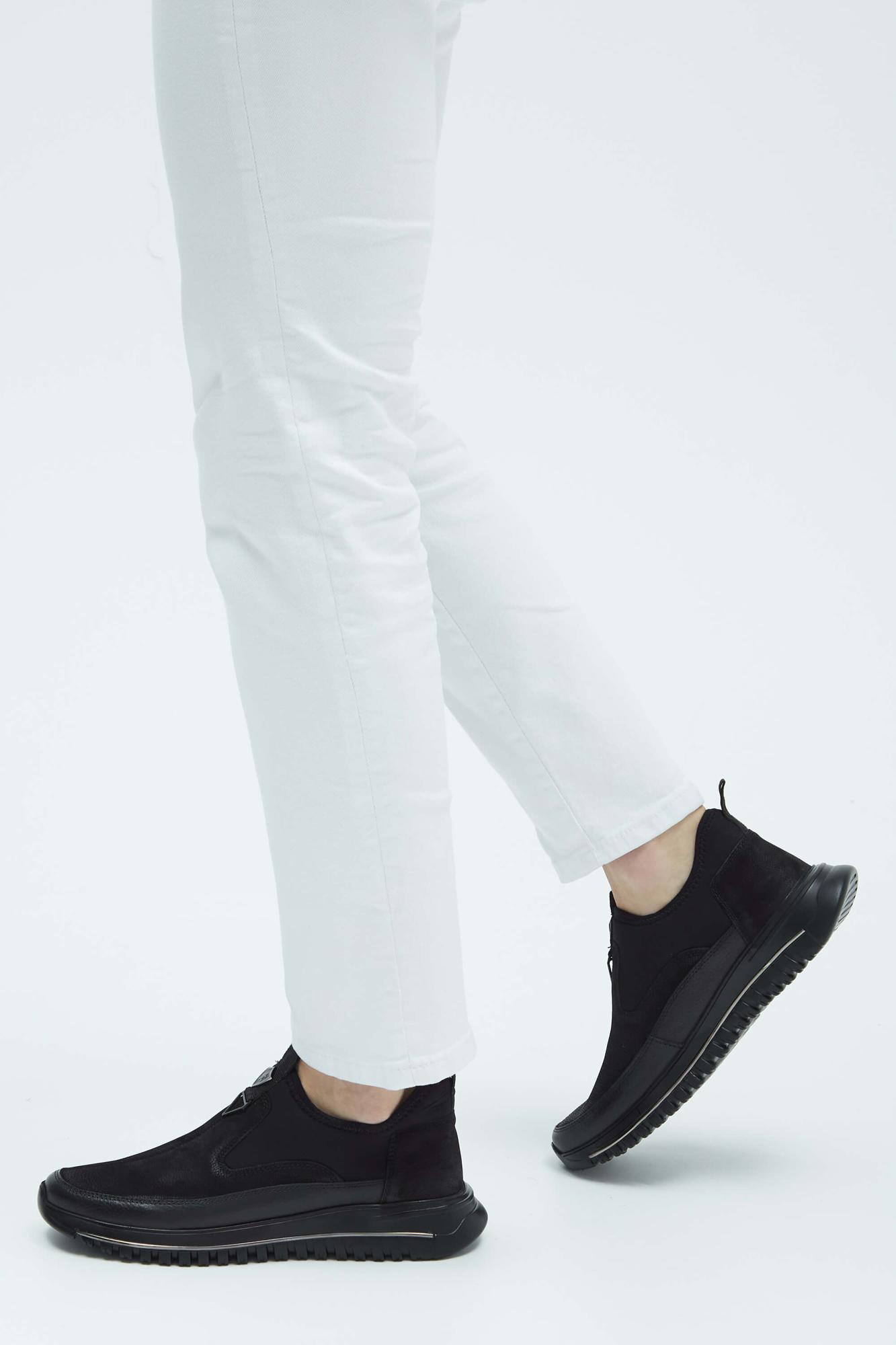 Tamer Tanca Erkek Hakiki Deri Siyah Sneakers & Spor Ayakkabı