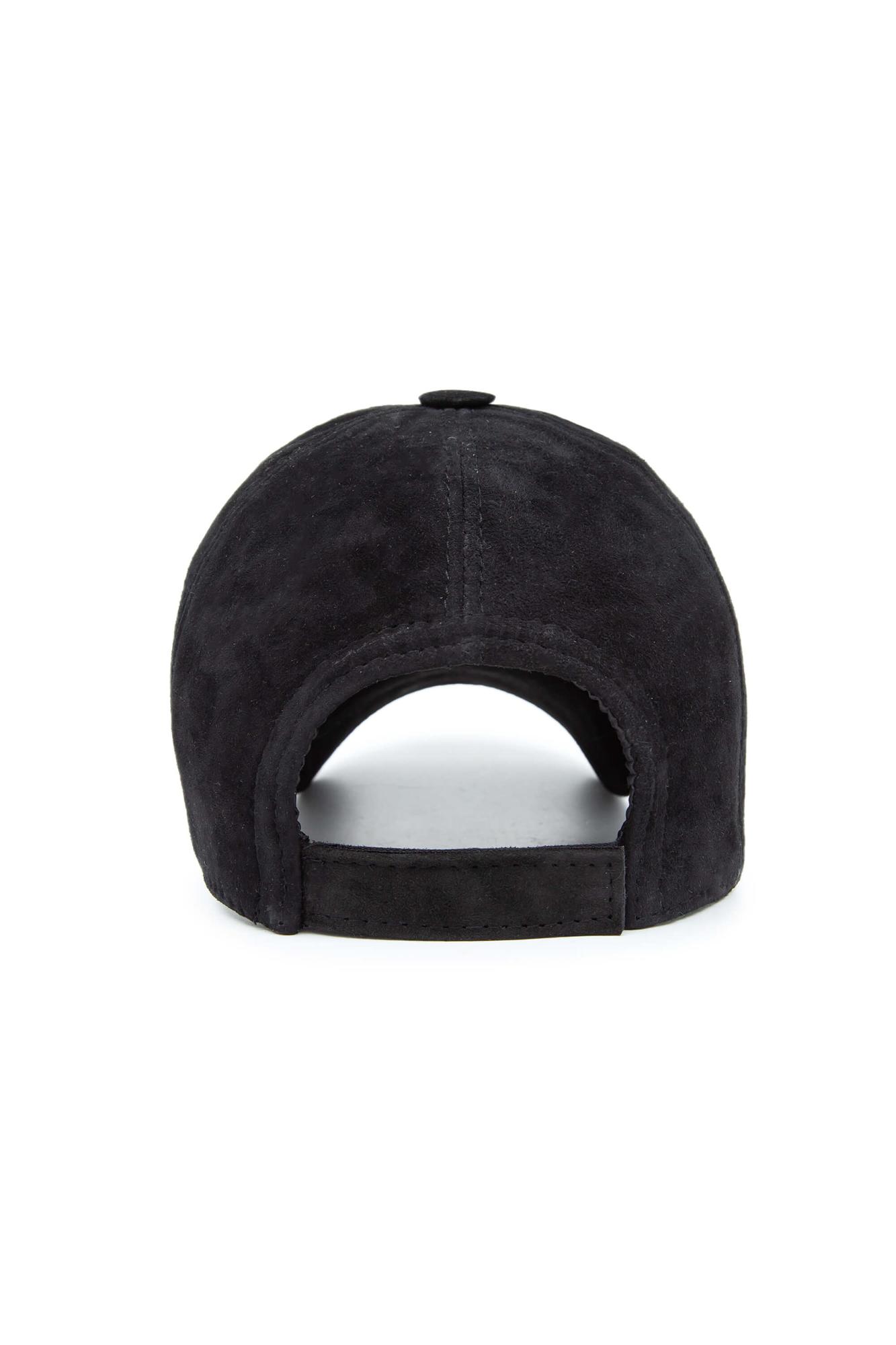 Tamer Tanca Erkek Vegan Siyah Süet Şapka