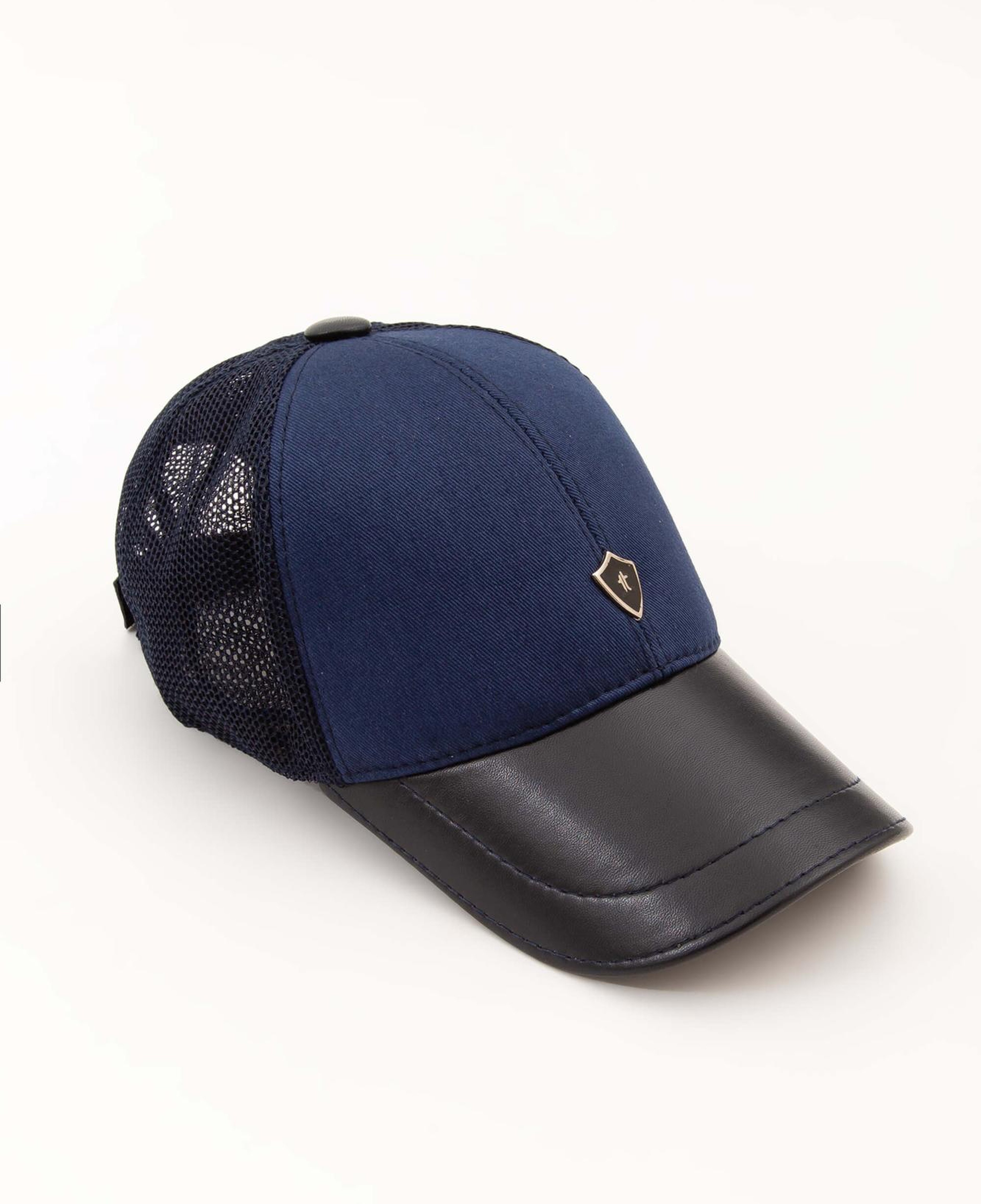 Tamer Tanca Erkek Kumaş Lacivert Şapka