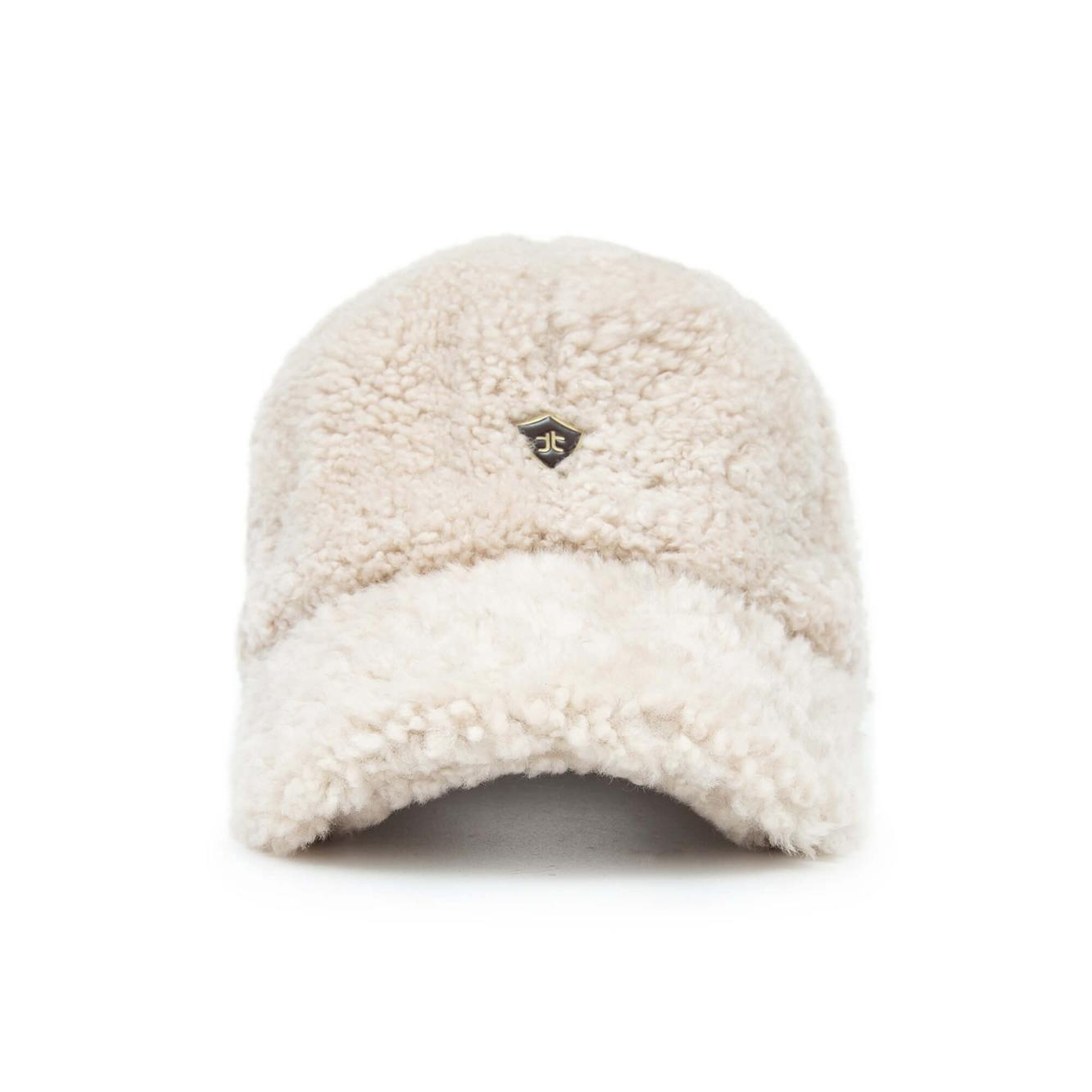 Tamer Tanca Unisex Kürk Bej Şapka