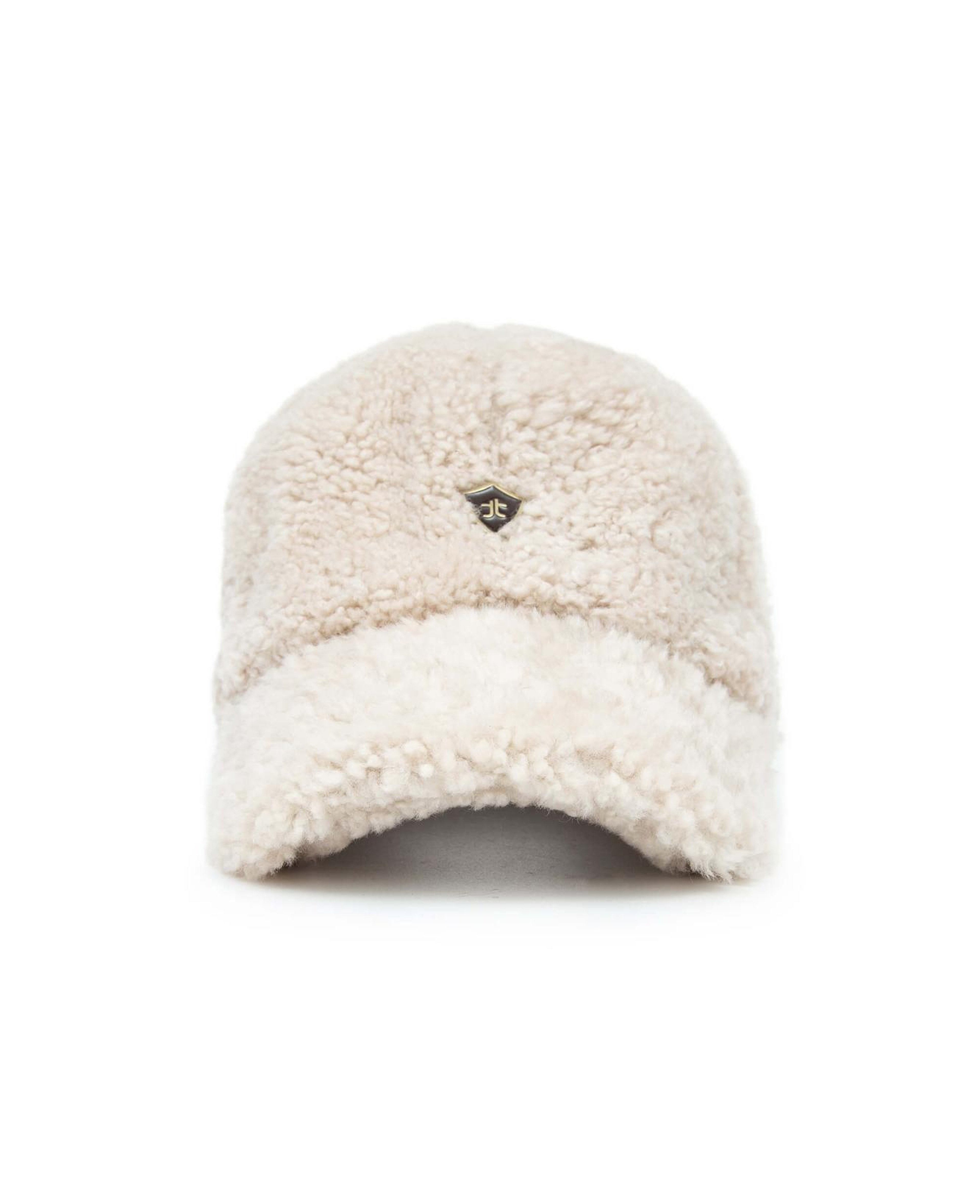 Tamer Tanca Unisex Kürk Bej Şapka