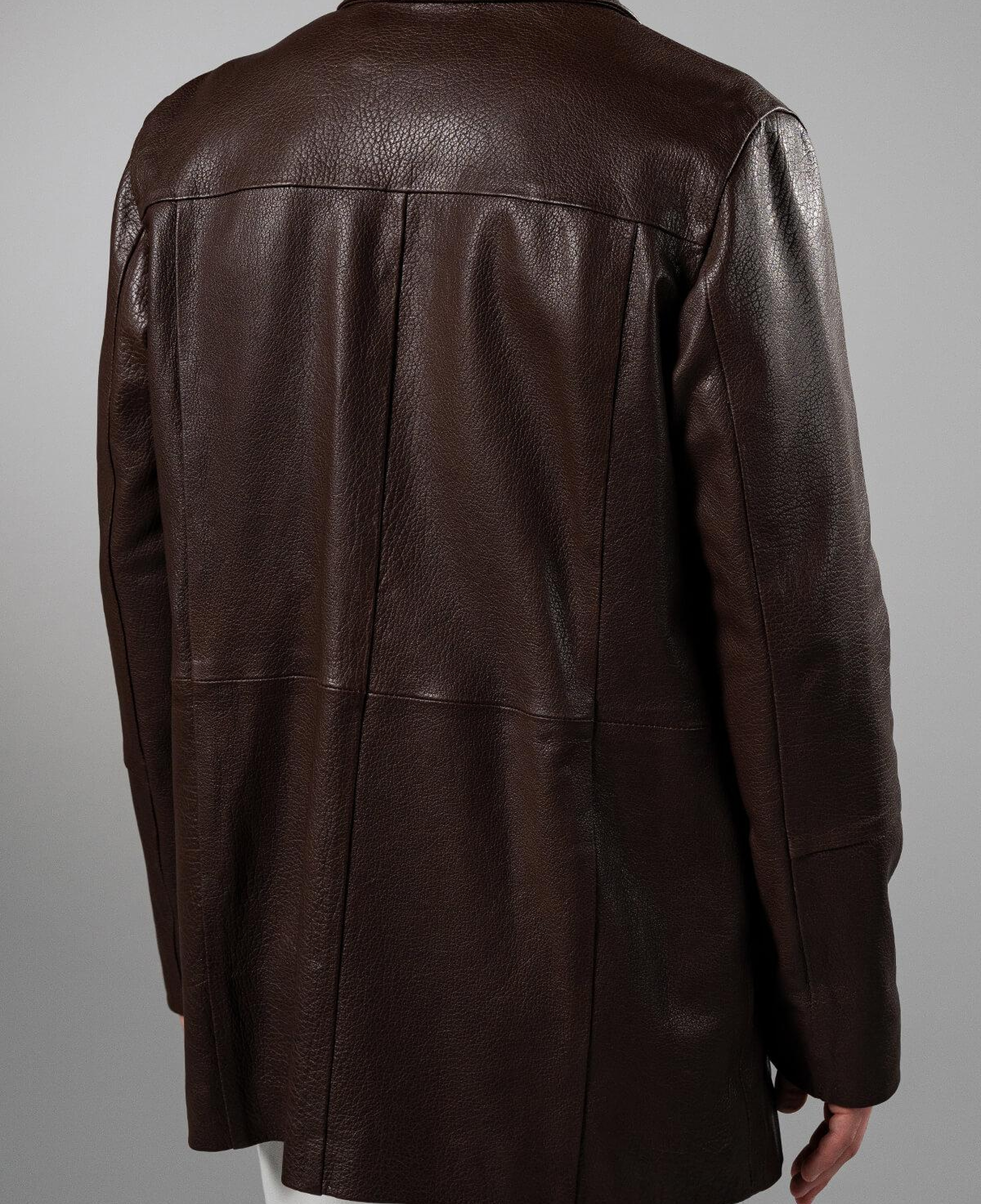 Tamer Tanca Erkek Hakiki Deri Viski Jumbo Mont