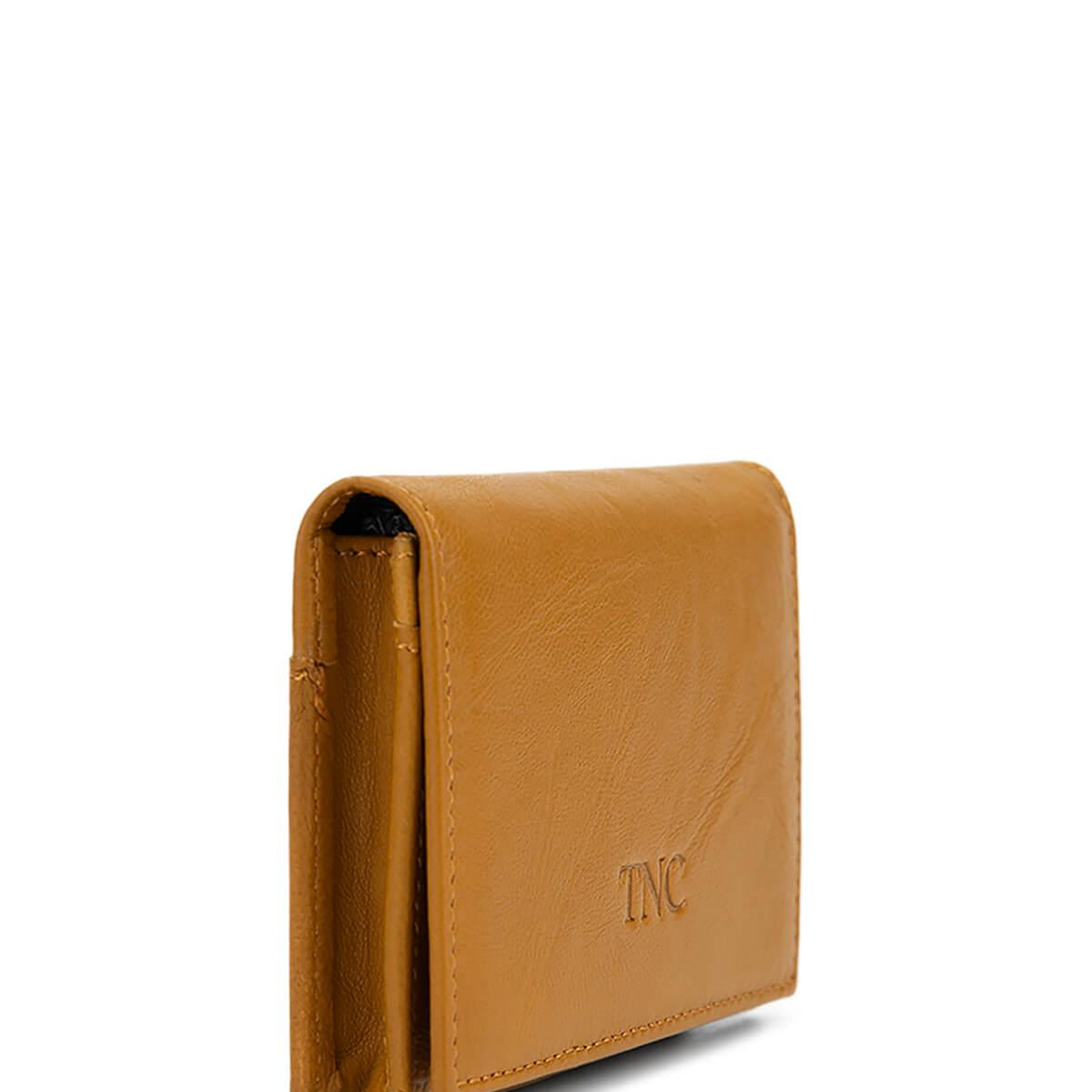 Tamer Tanca Erkek Hakiki Deri Koyu Hardal Kartlık