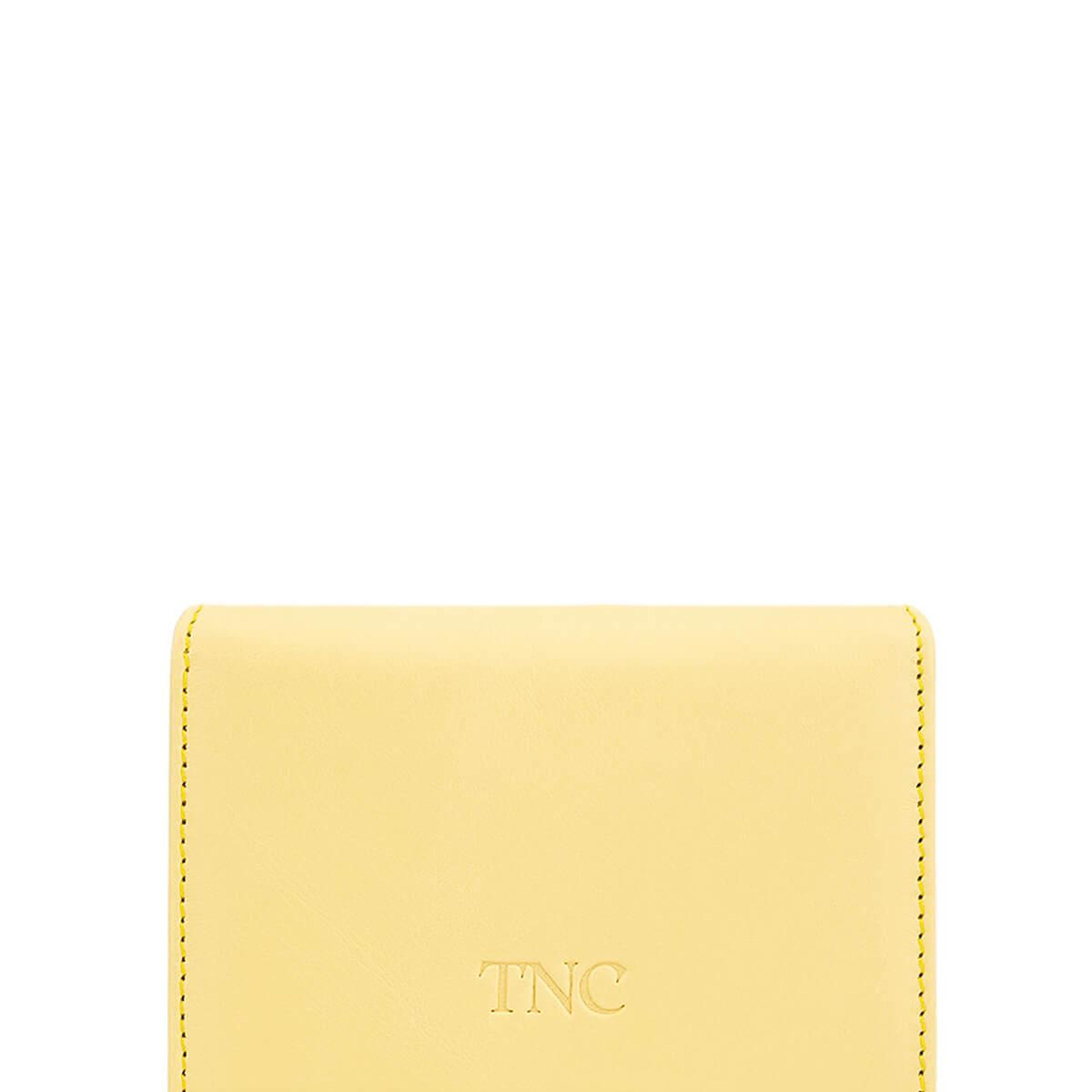 Tamer Tanca Erkek Hakiki Deri Sarı Kartlık