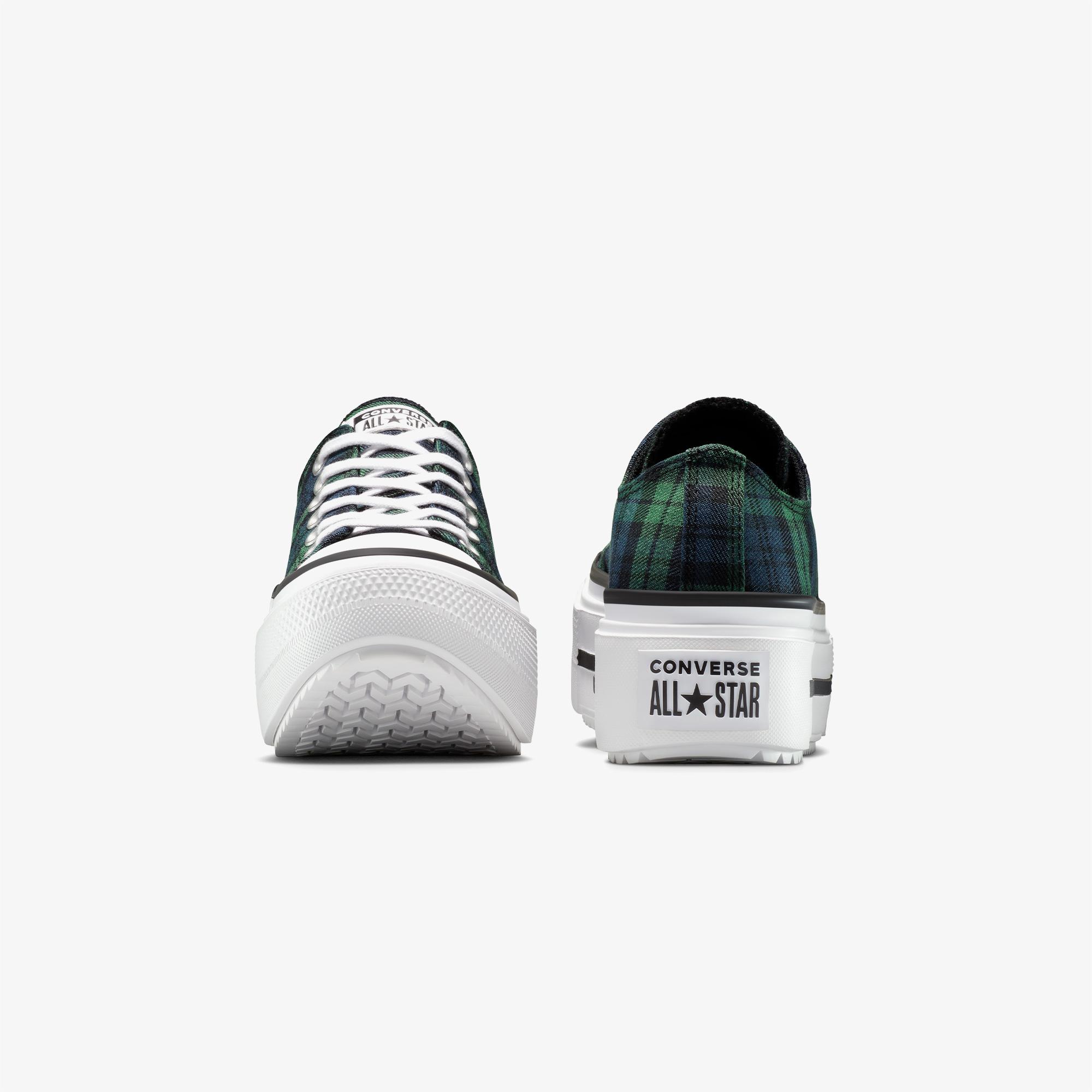 Converse Chuck Taylor All Star Lift Double Stack Platform Unisex Koyu Yeşil Sneaker