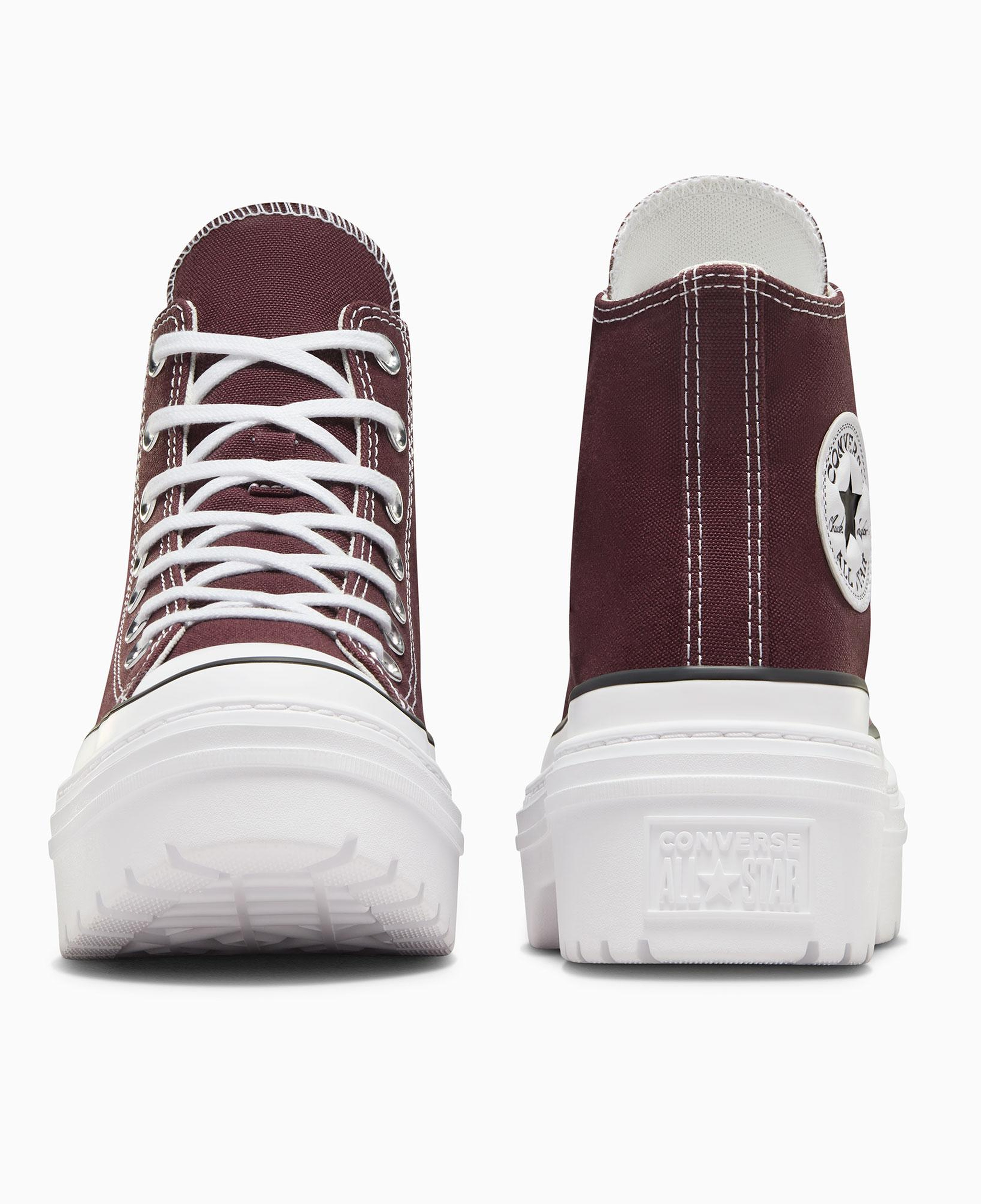 Converse Chuck Taylor All Star Lugged Heel Kadın Bordo Platform Sneaker