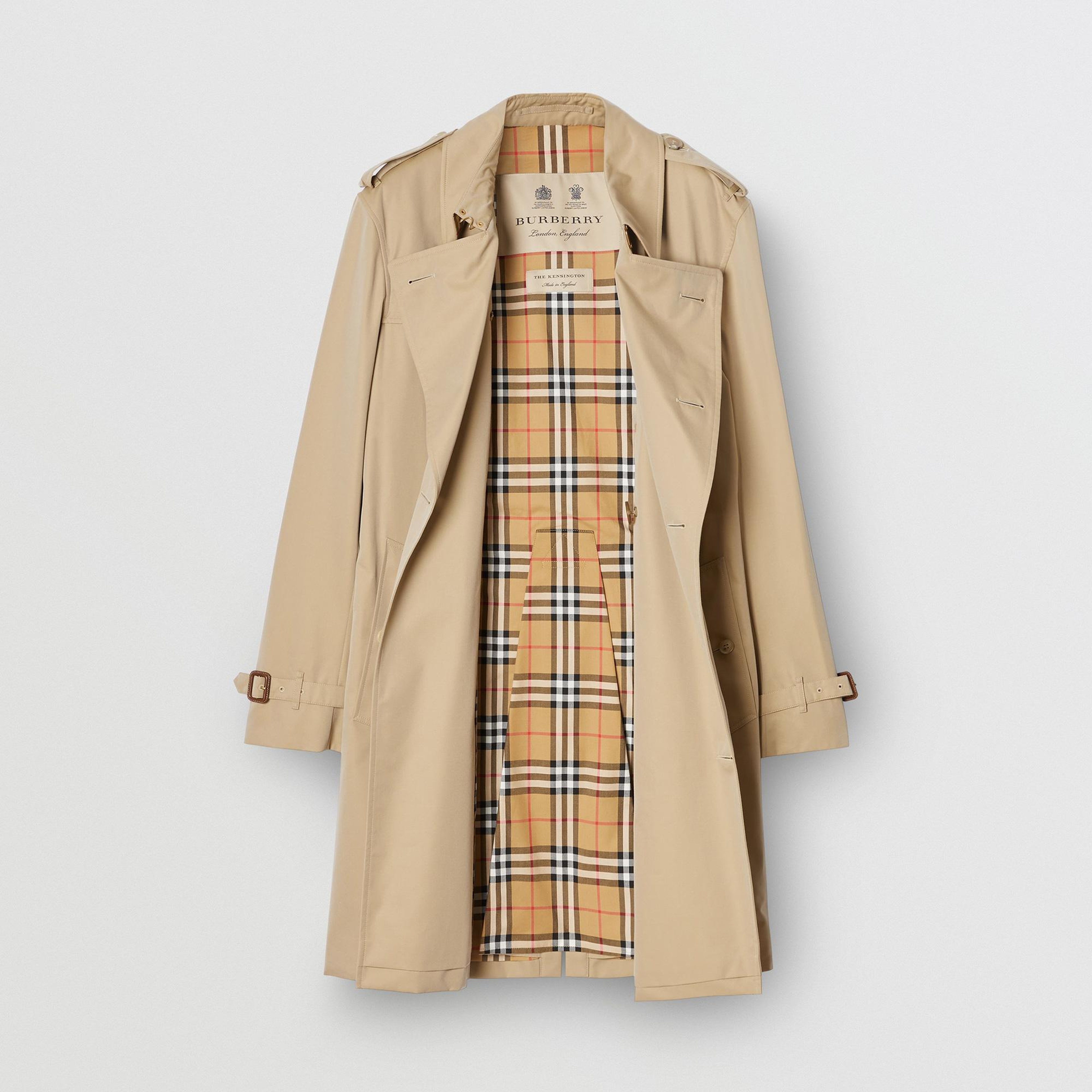 Burberry The Mid-Length Chelsea Heritage Erkek Bej Trençkot