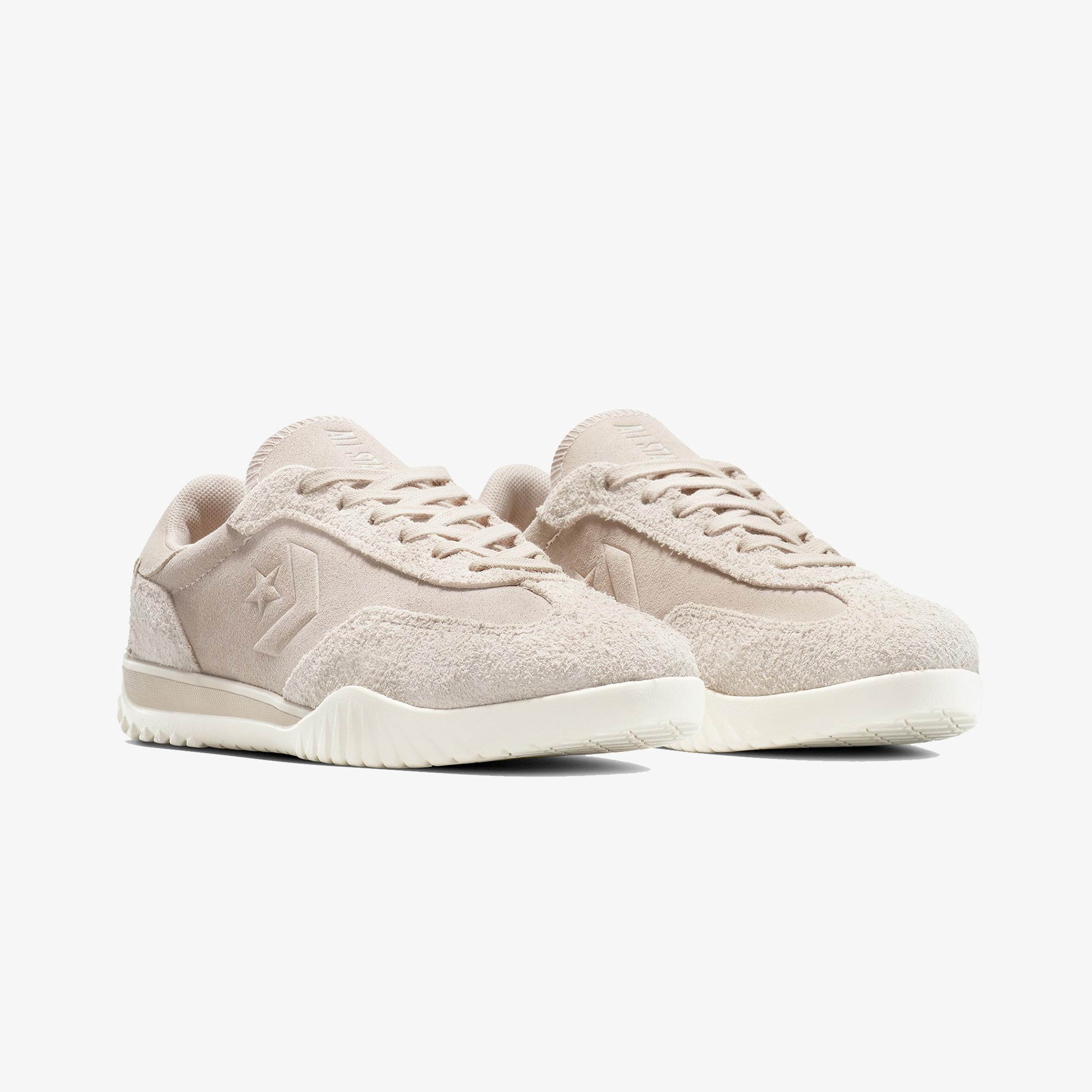 Converse Run Star Trainer Colourful Suede Unisex Bej Sneaker
