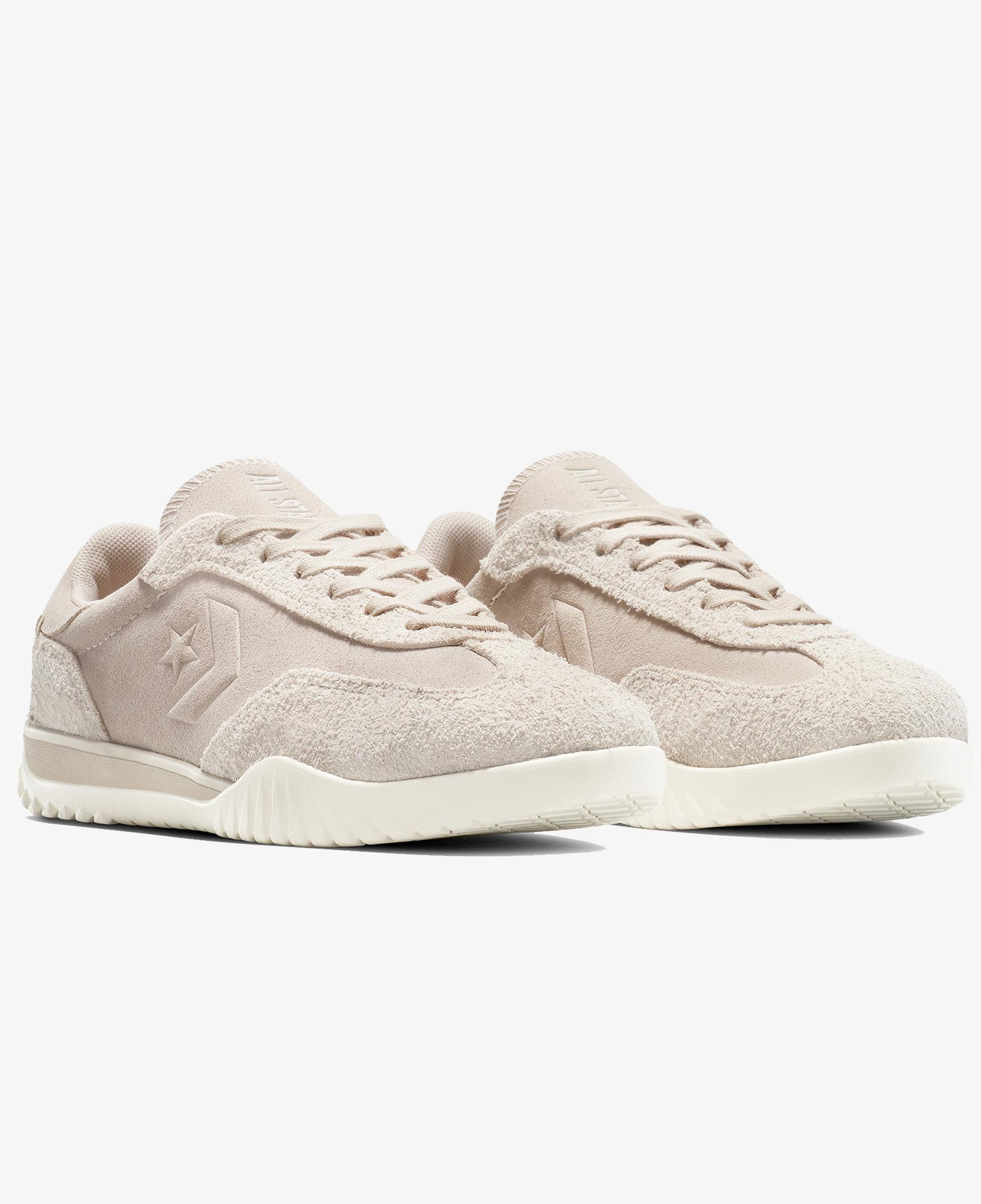 Converse Run Star Trainer Colourful Suede Unisex Bej Sneaker