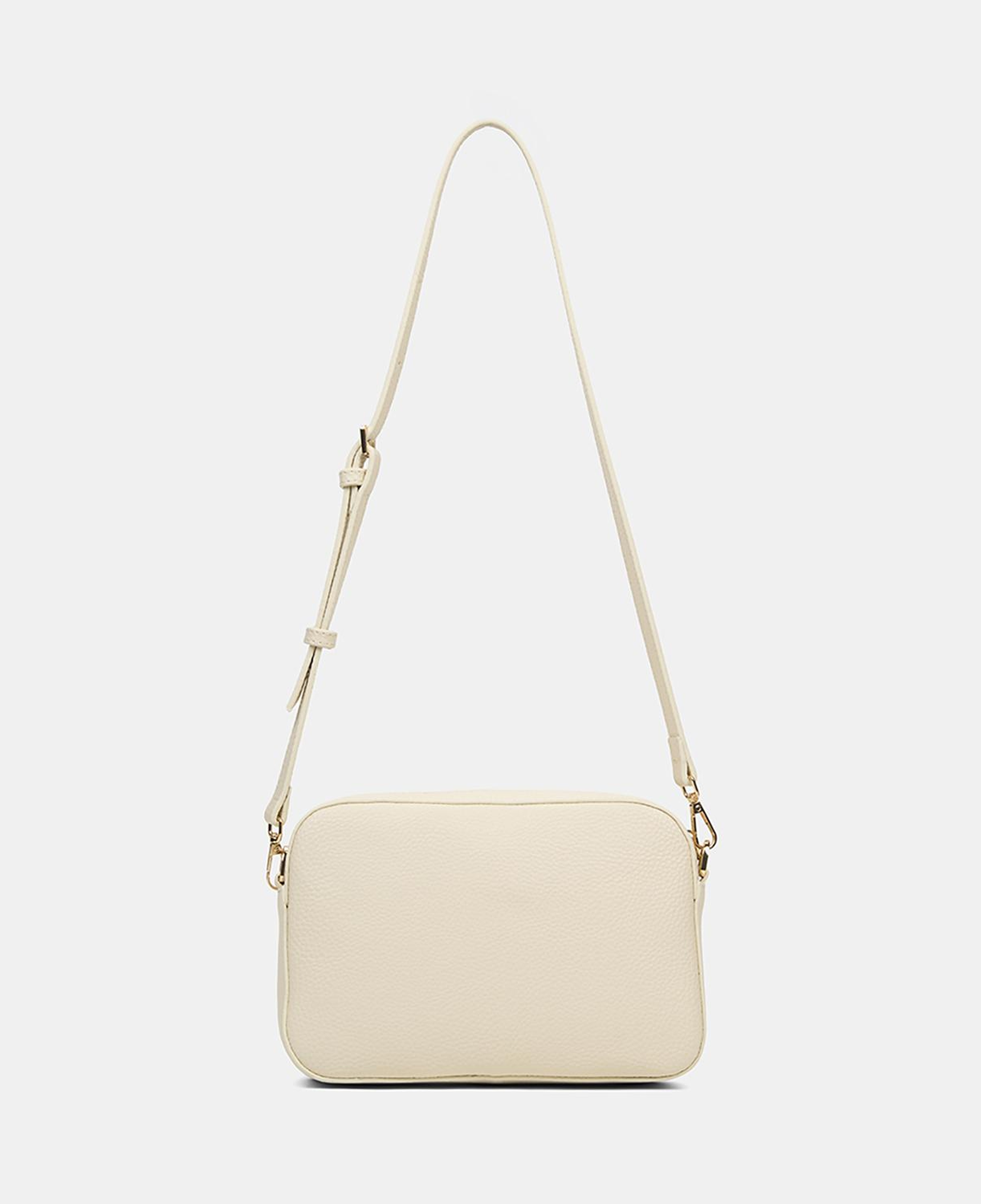 Kadın Ekru Gold Detaylı Postacı Çantası