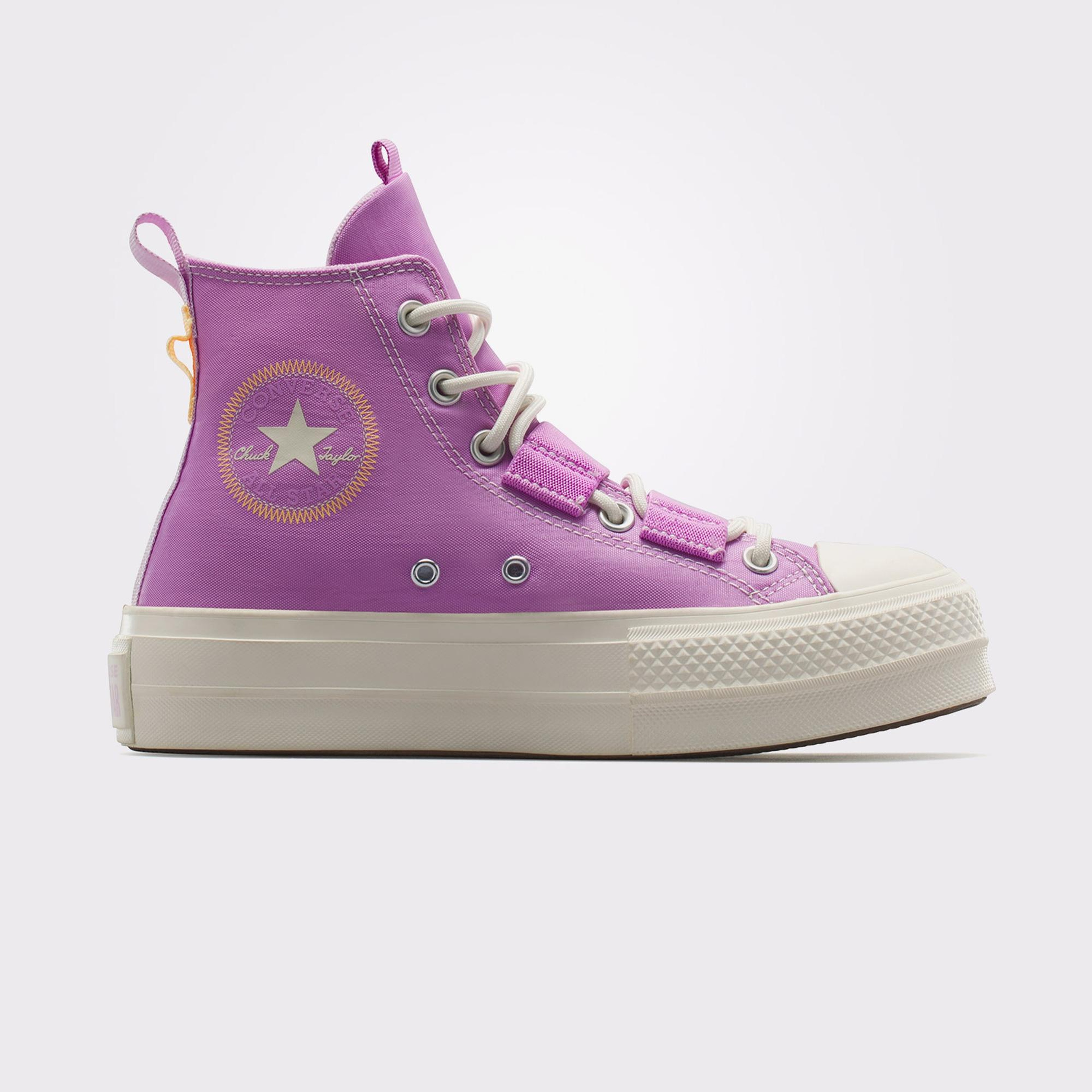 Converse Chuck Taylor All Star Lift Kadın Lila Platform Sneaker