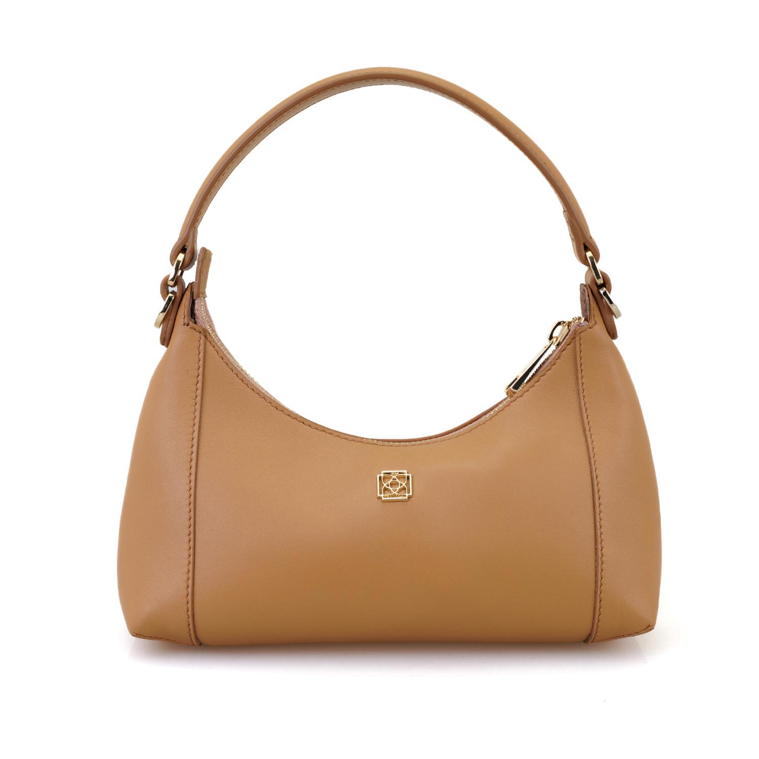 Brielle Taba Kadın Deri Omuz Çantası