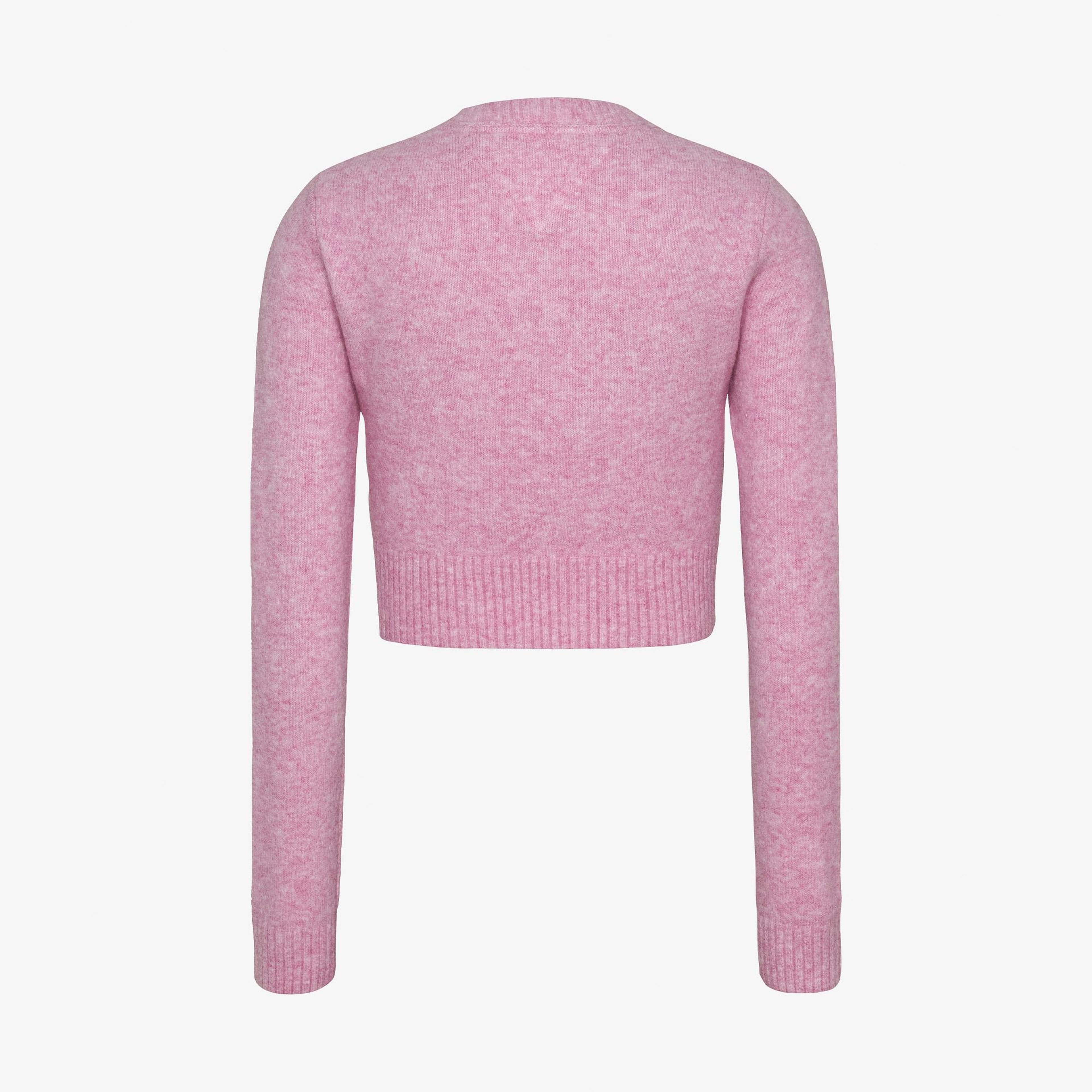 Tommy Jeans Crp Script Ext Kadın Pembe Kazak