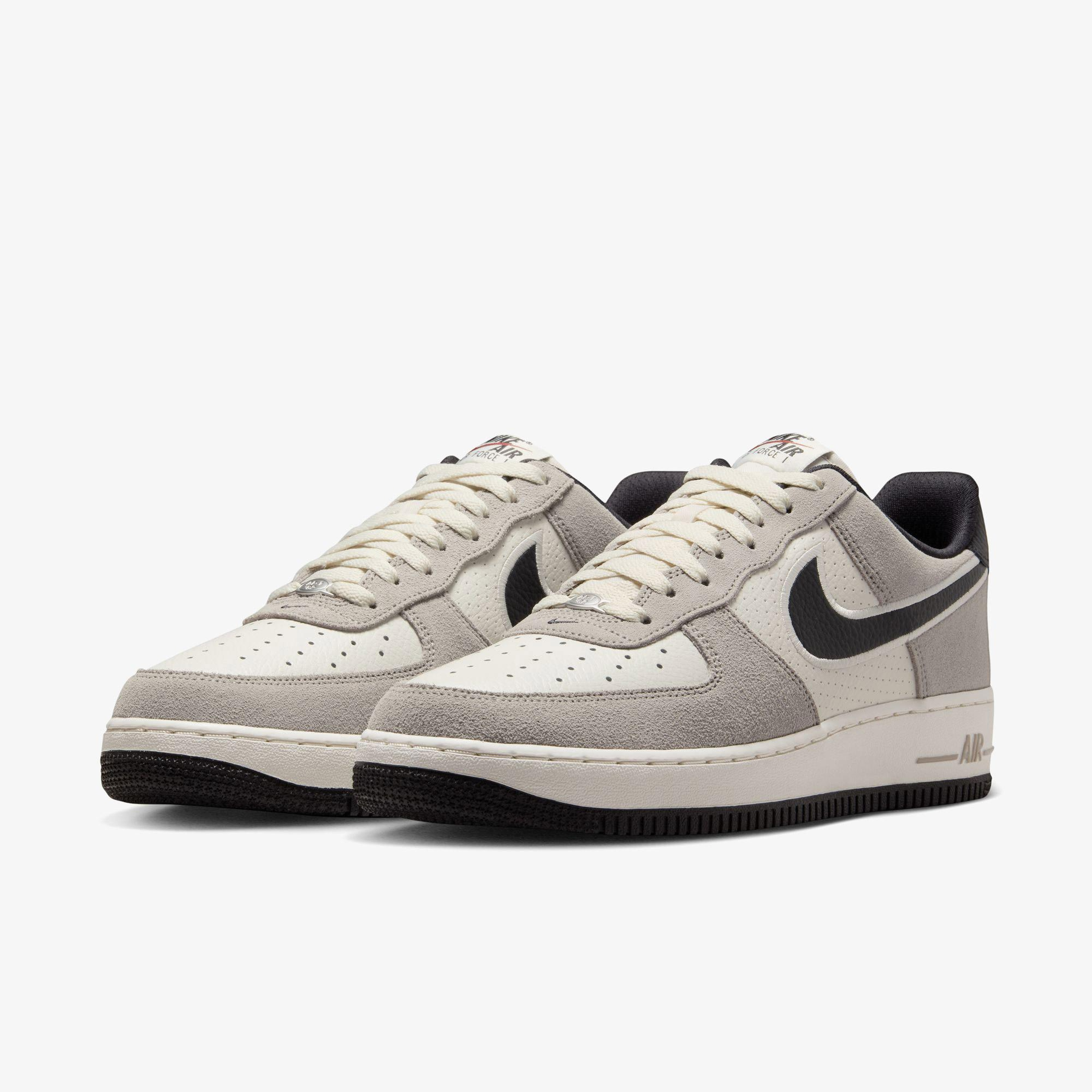 Nike Air Force 1 '07 LV8 Erkek Gri Spor Ayakkabı