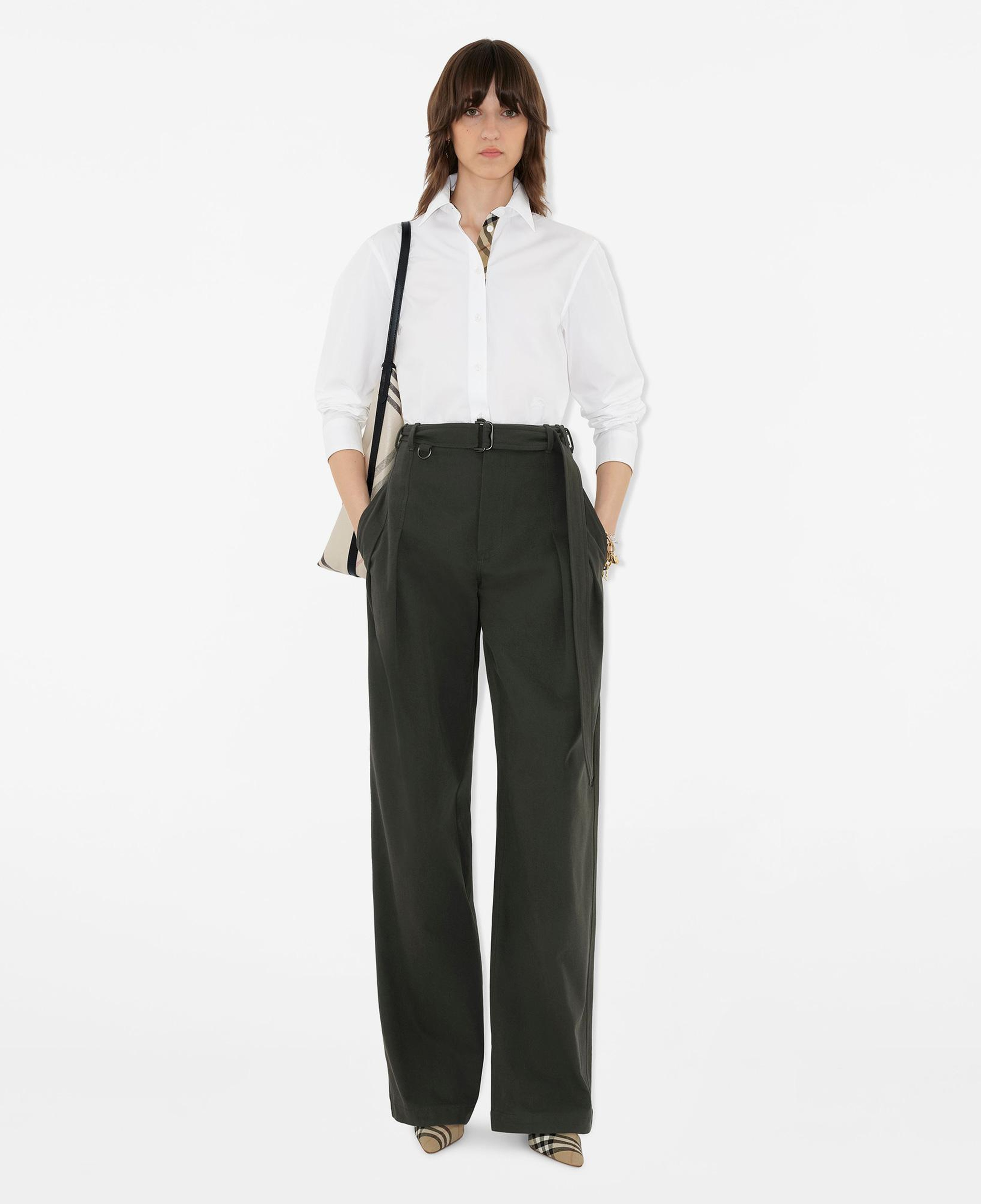 Burberry Kadın Beyaz Gömlek