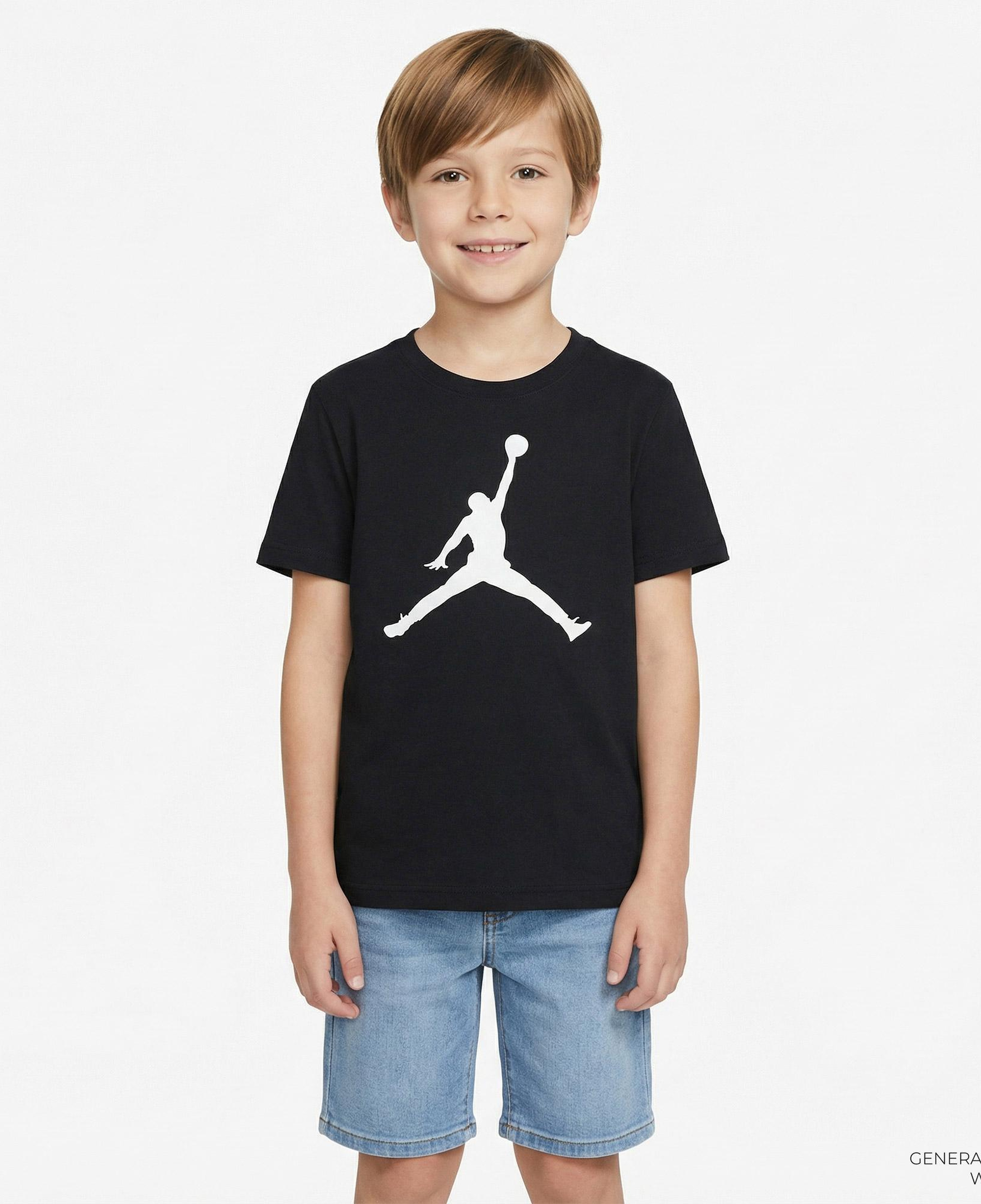 Jordan Jumpman Çocuk Siyah T-Shirt