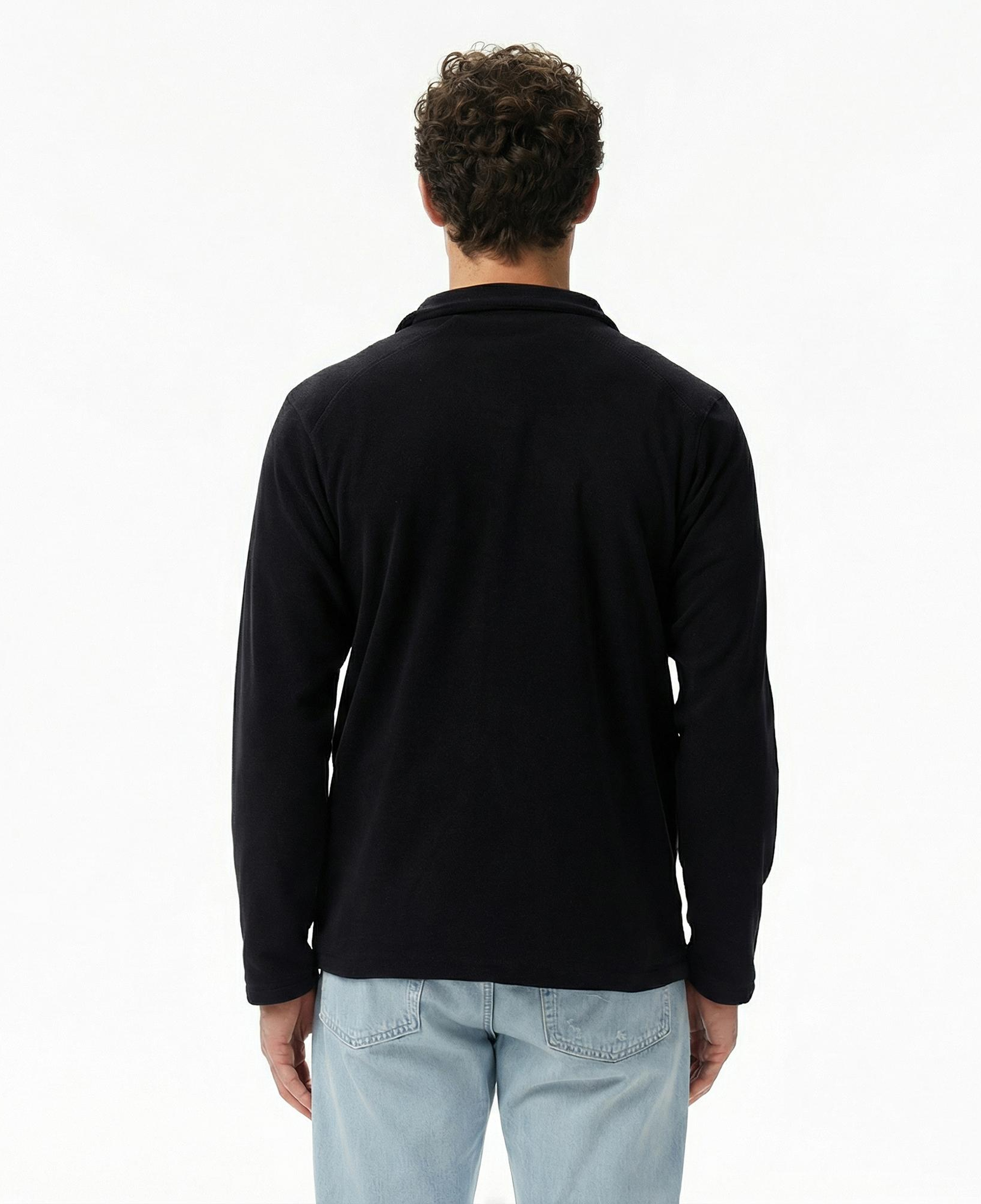 Helly Hansen Fullzip Polar Erkek Siyah Ceket