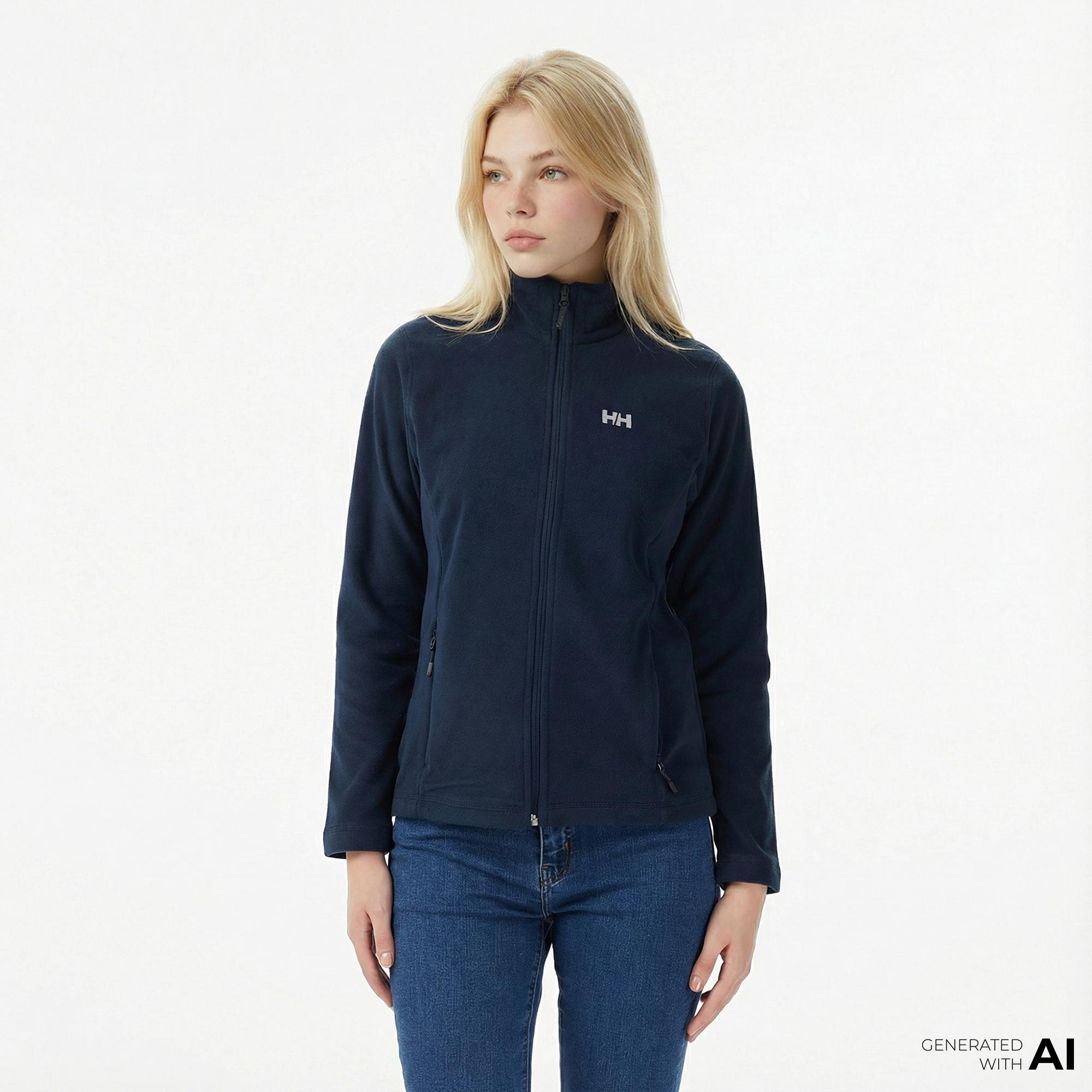 Helly Hansen Fullzip Polar Kadın Lacivert Ceket