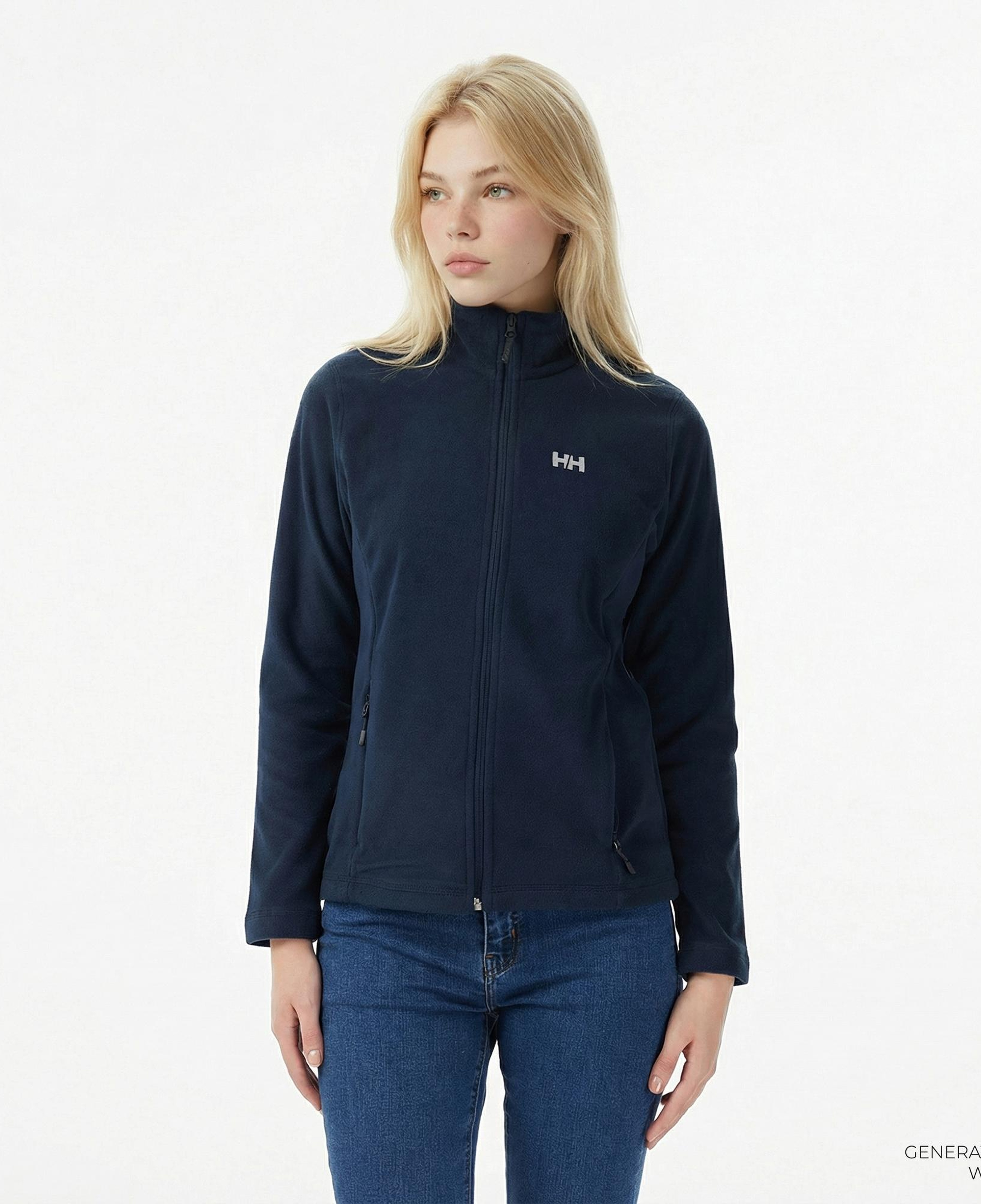 Helly Hansen Fullzip Polar Kadın Lacivert Ceket