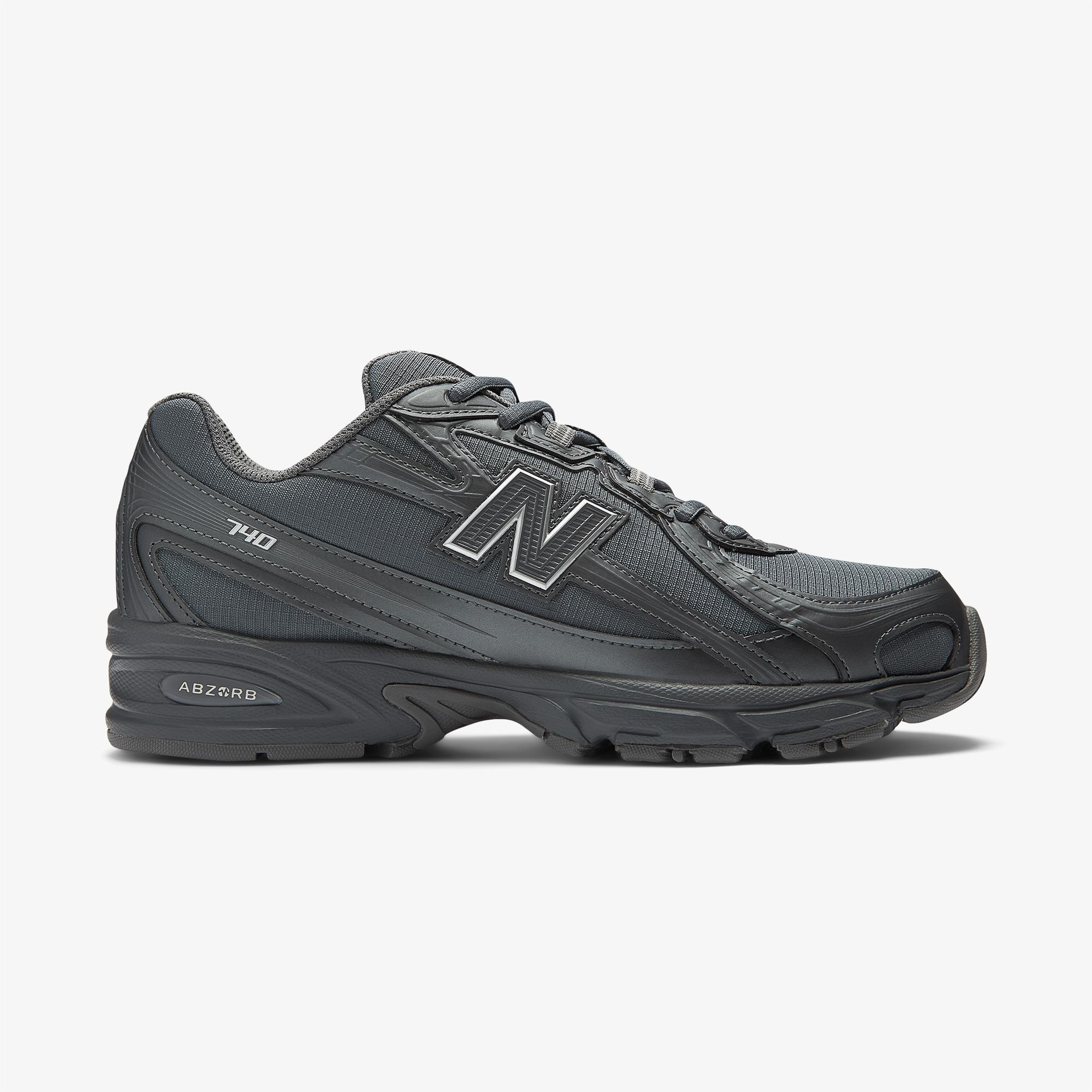 New Balance 740 Unisex Antrasit Spor Ayakkabı