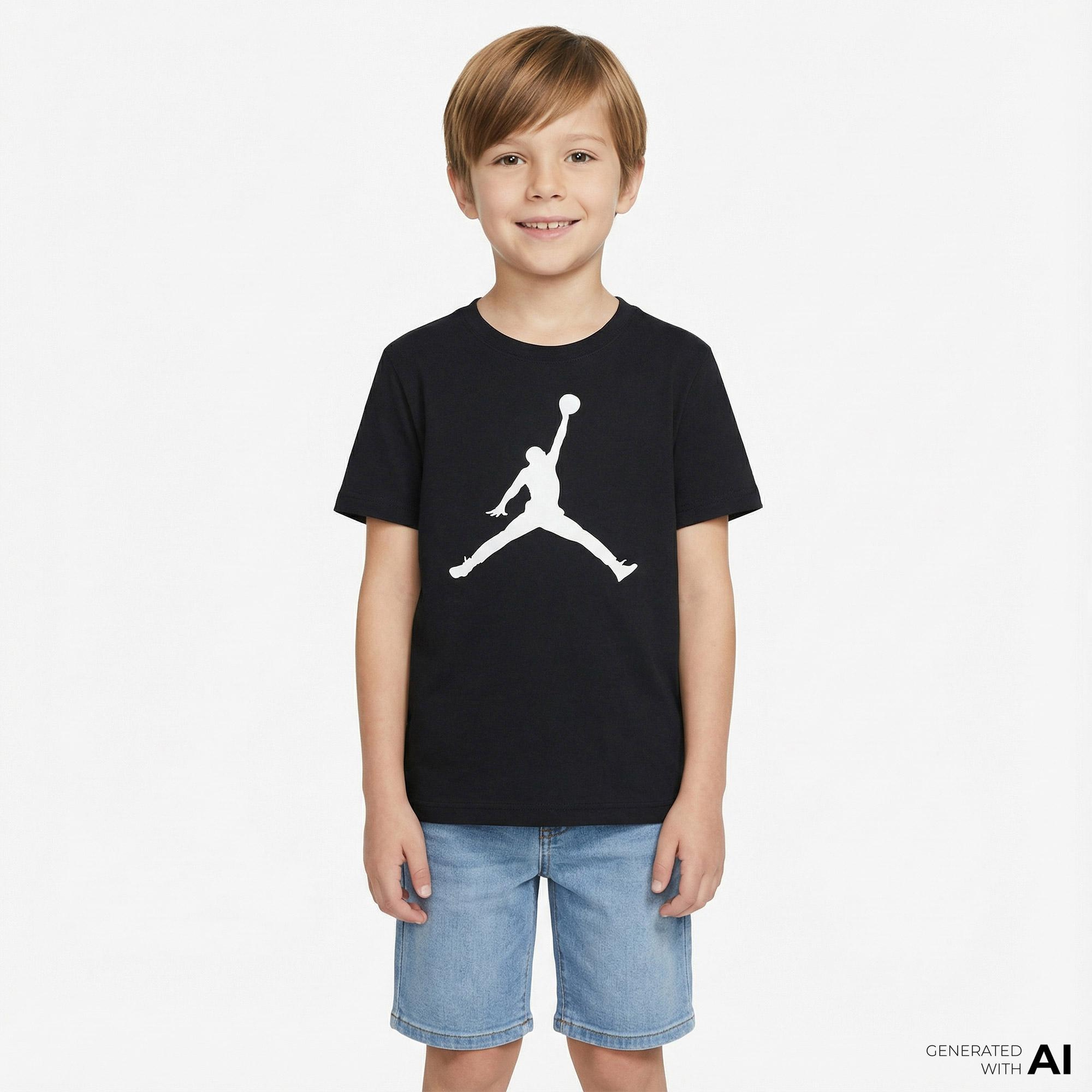 Jordan Jumpman Çocuk Siyah T-Shirt