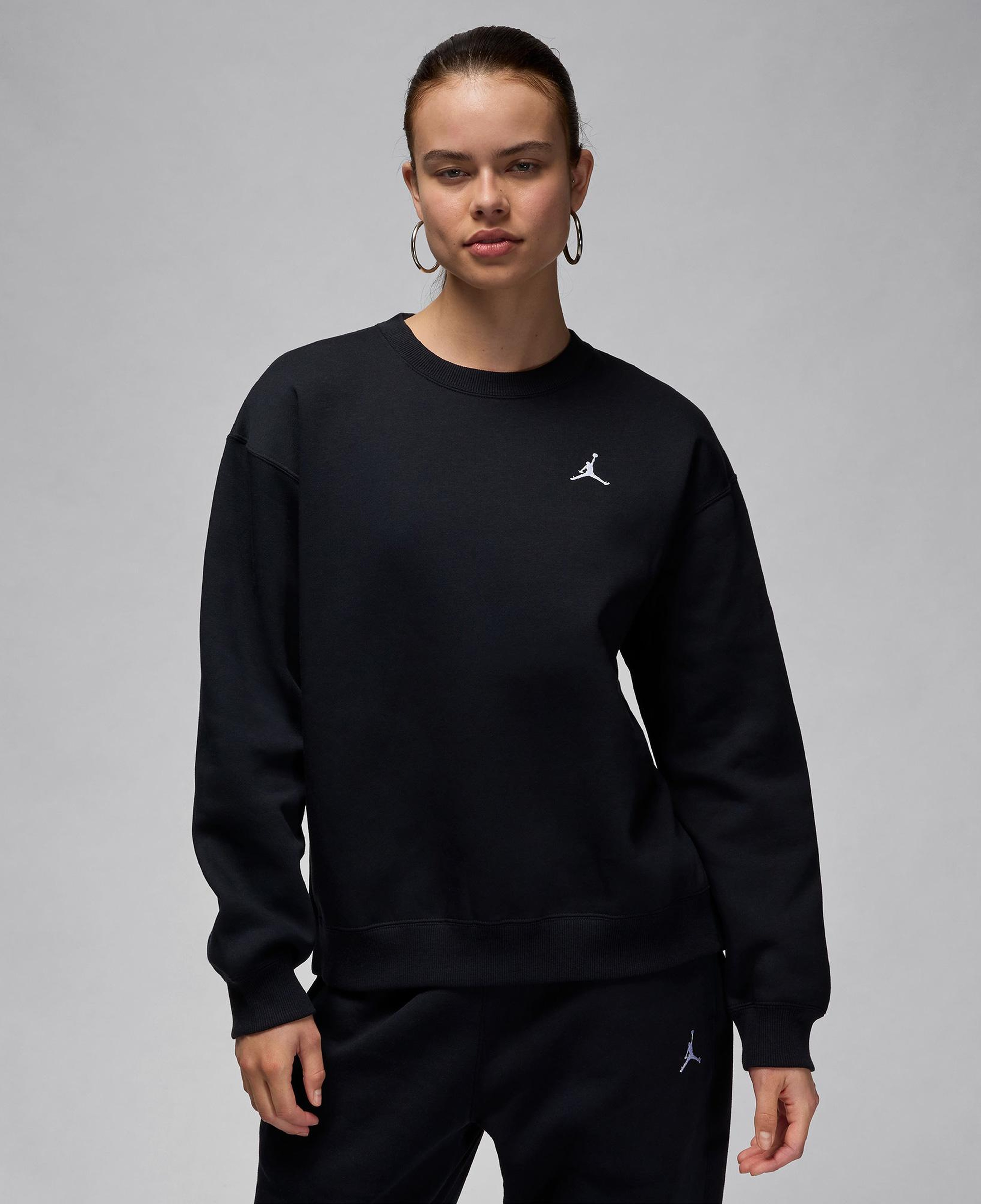 Jordan Brooklyn Fleece Kadın Siyah Sweatshirt