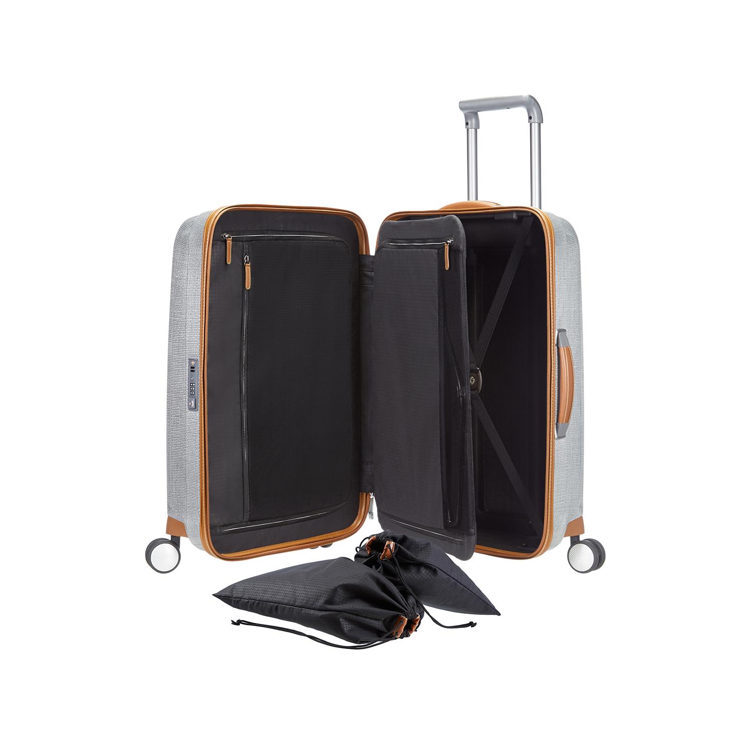 Samsonite Gri Lite-Cube Dlx Spinner - 68/25 Orta Boy Valiz