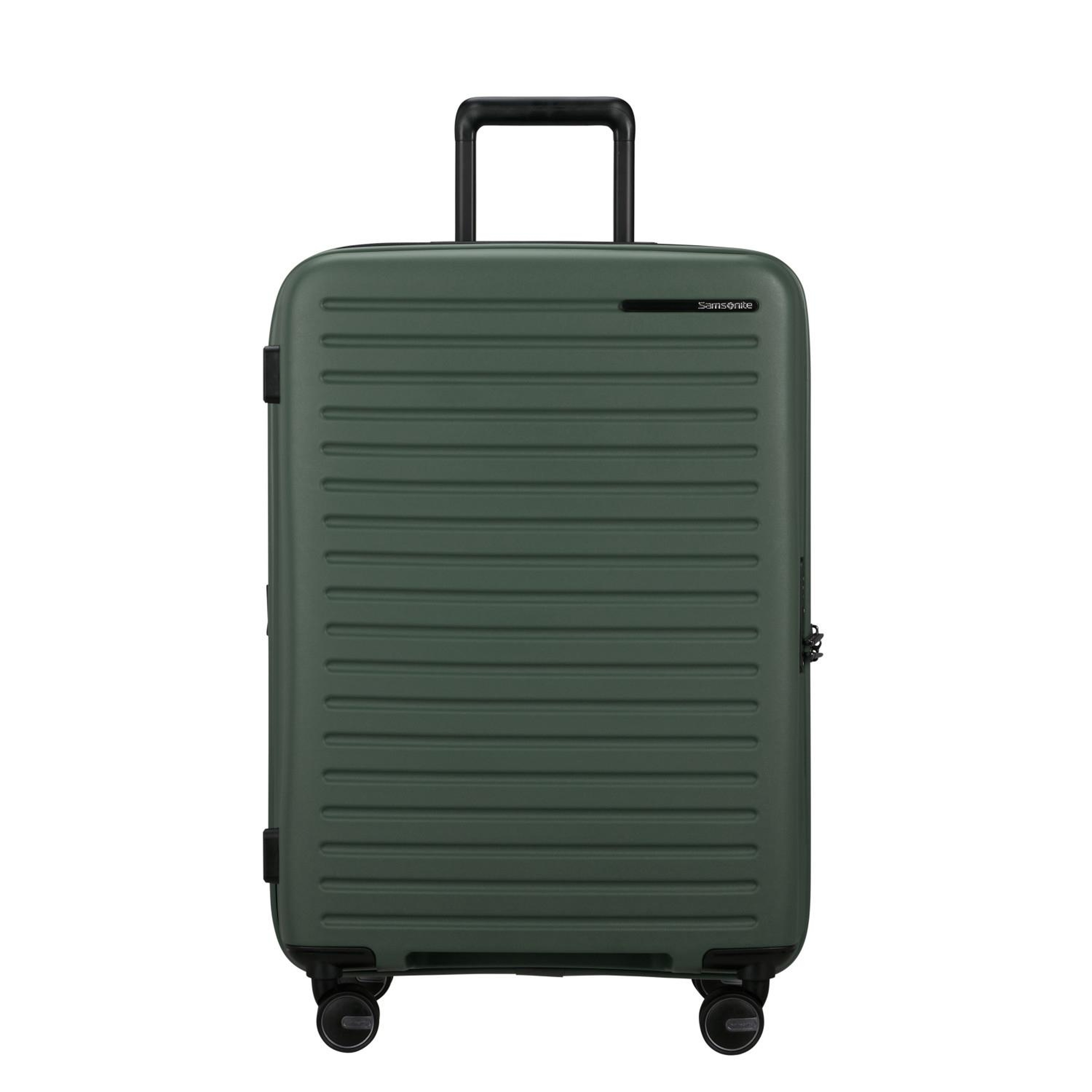 Samsonite Koyu Yeşil Restackd - Körüklü 68/25 Orta Boy Valiz