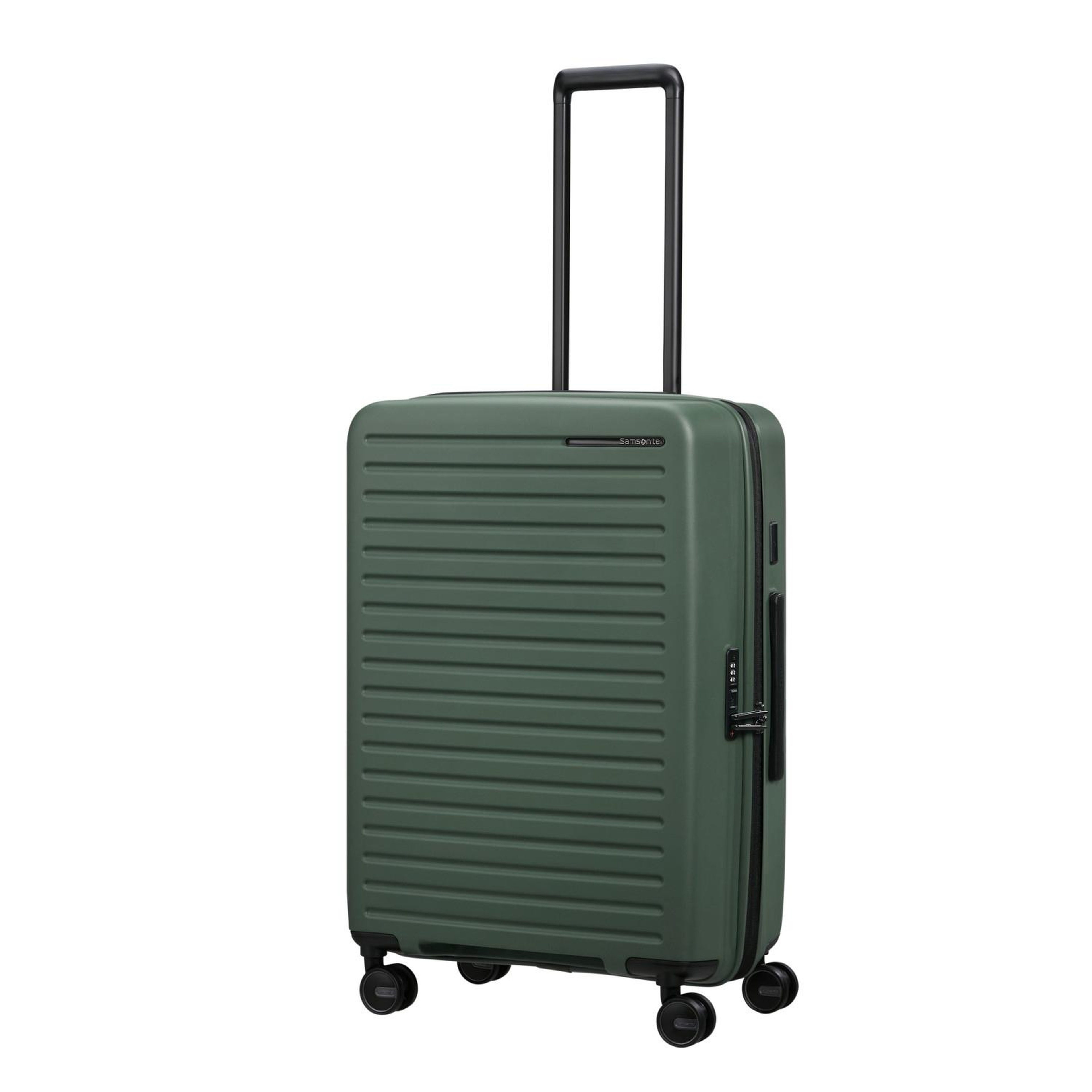 Samsonite Koyu Yeşil Restackd - Körüklü 68/25 Orta Boy Valiz