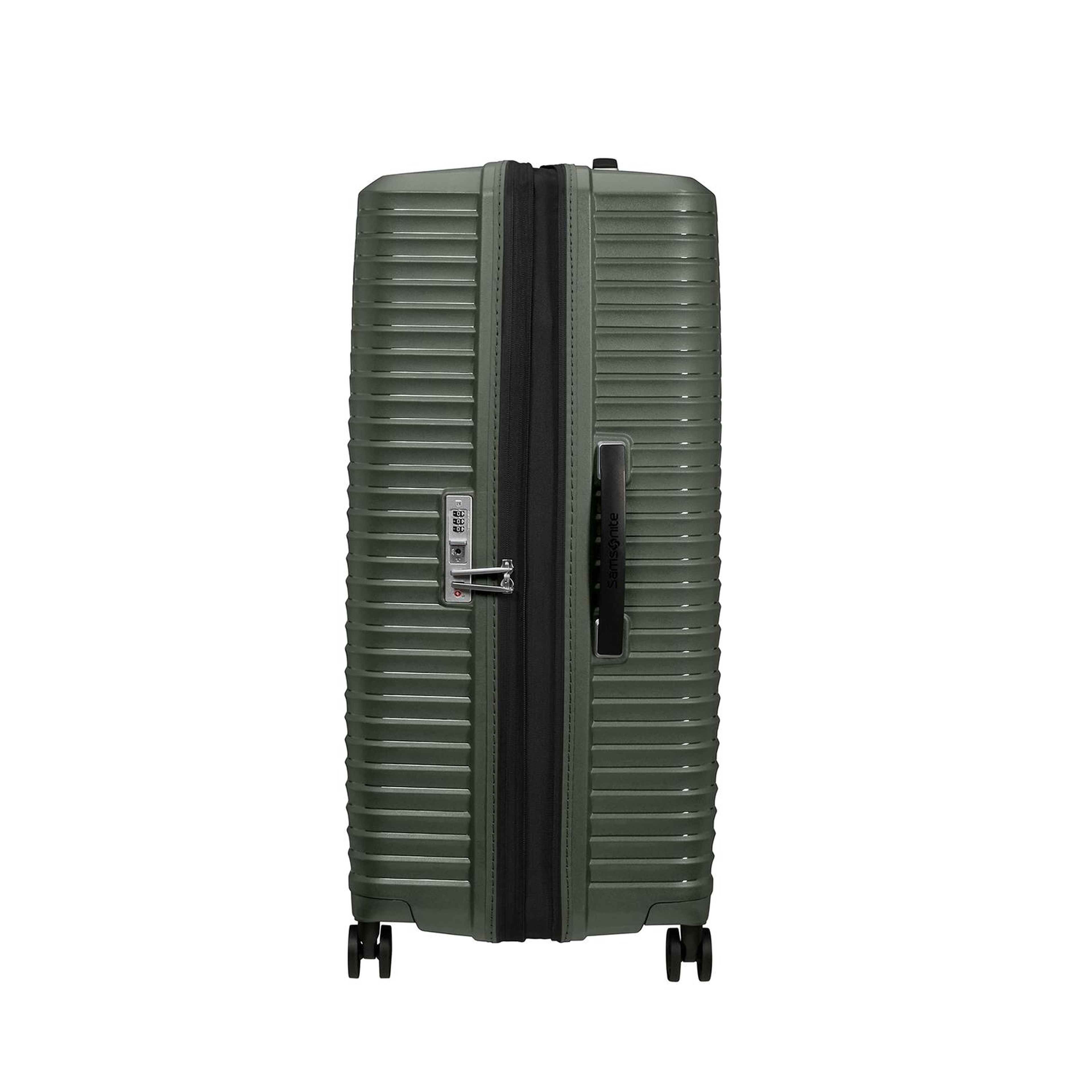 Samsonite Yeşil Upscape Spinner Körüklü 81/30 Ekstra Büyük Boy Valiz