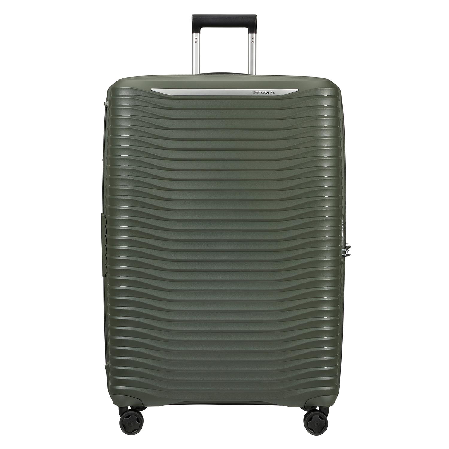 Samsonite Yeşil Upscape Spinner Körüklü 81/30 Ekstra Büyük Boy Valiz