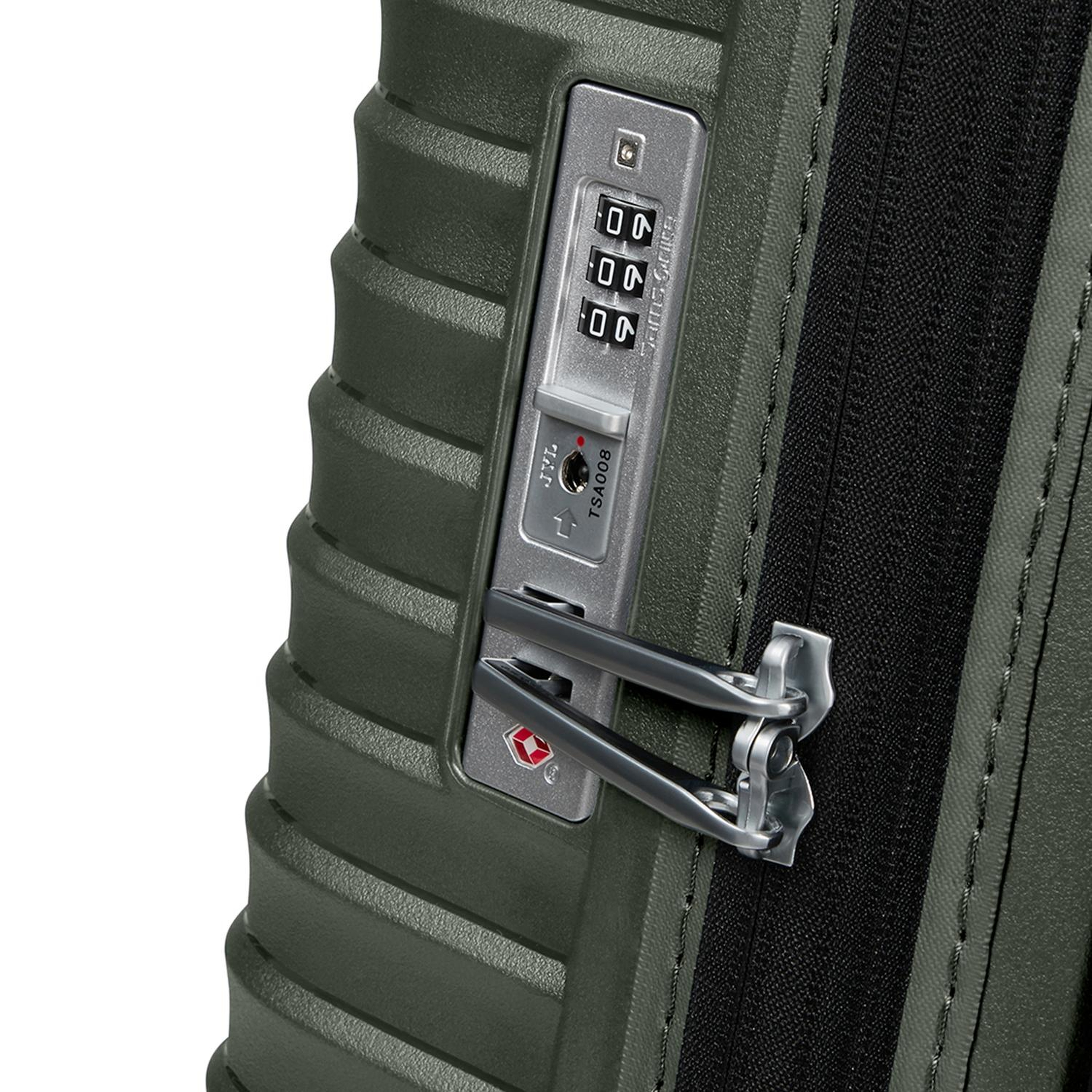 Samsonite Yeşil Upscape Spinner Körüklü 81/30 Ekstra Büyük Boy Valiz