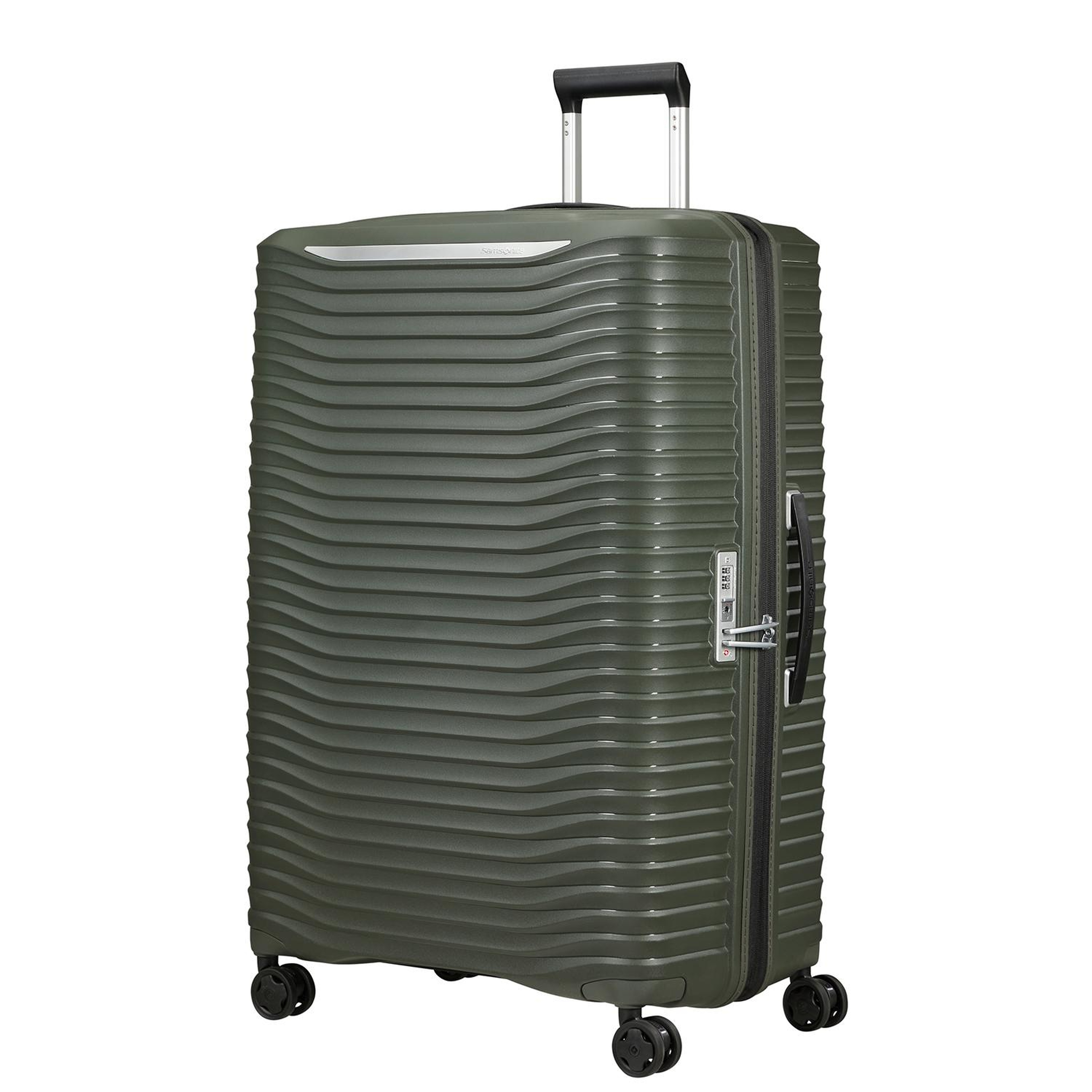 Samsonite Yeşil Upscape Spinner Körüklü 81/30 Ekstra Büyük Boy Valiz