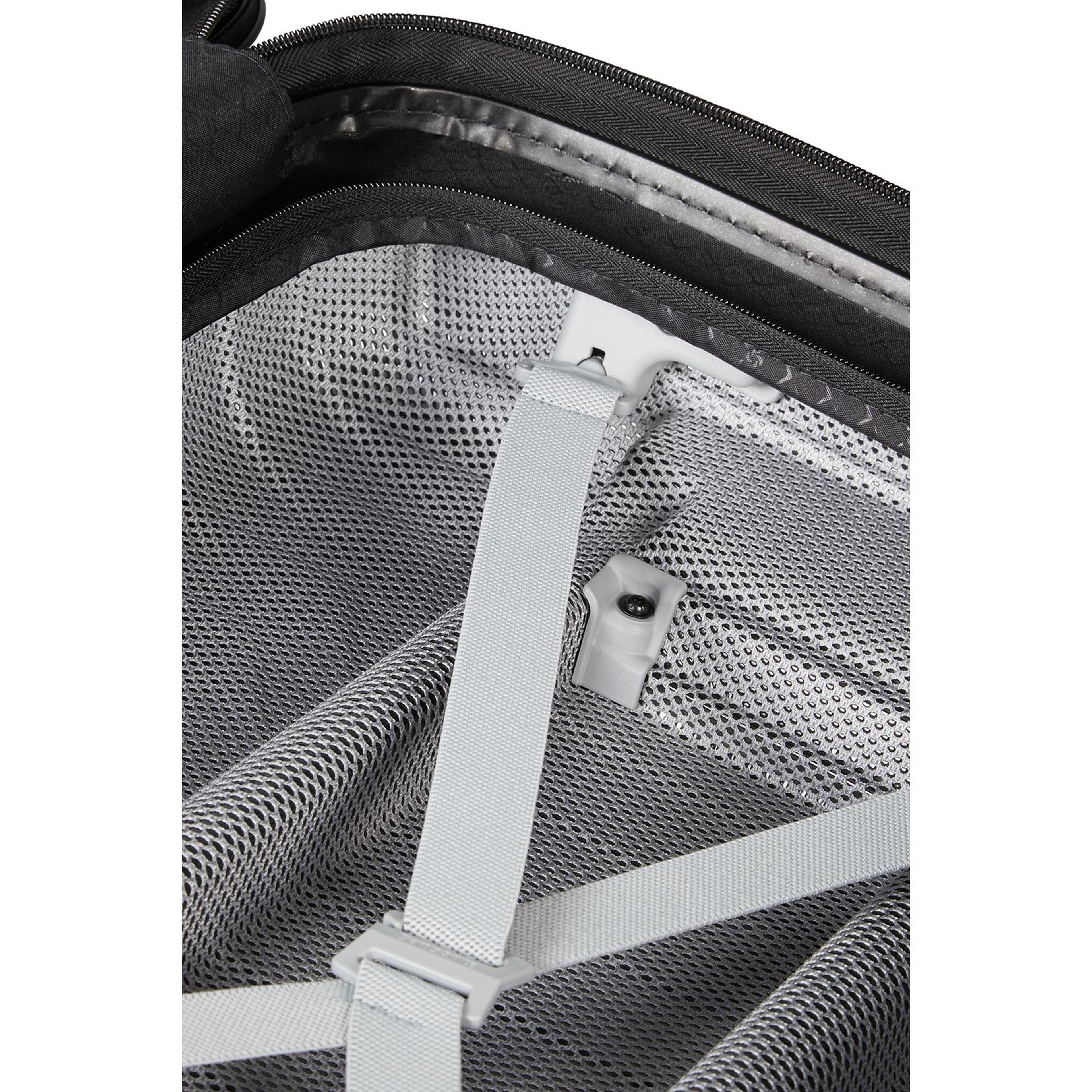 Samsonite Siyah Proxis - Spinner 4 Tekerlekli Körüklü Kabin Boy Valiz 55cm