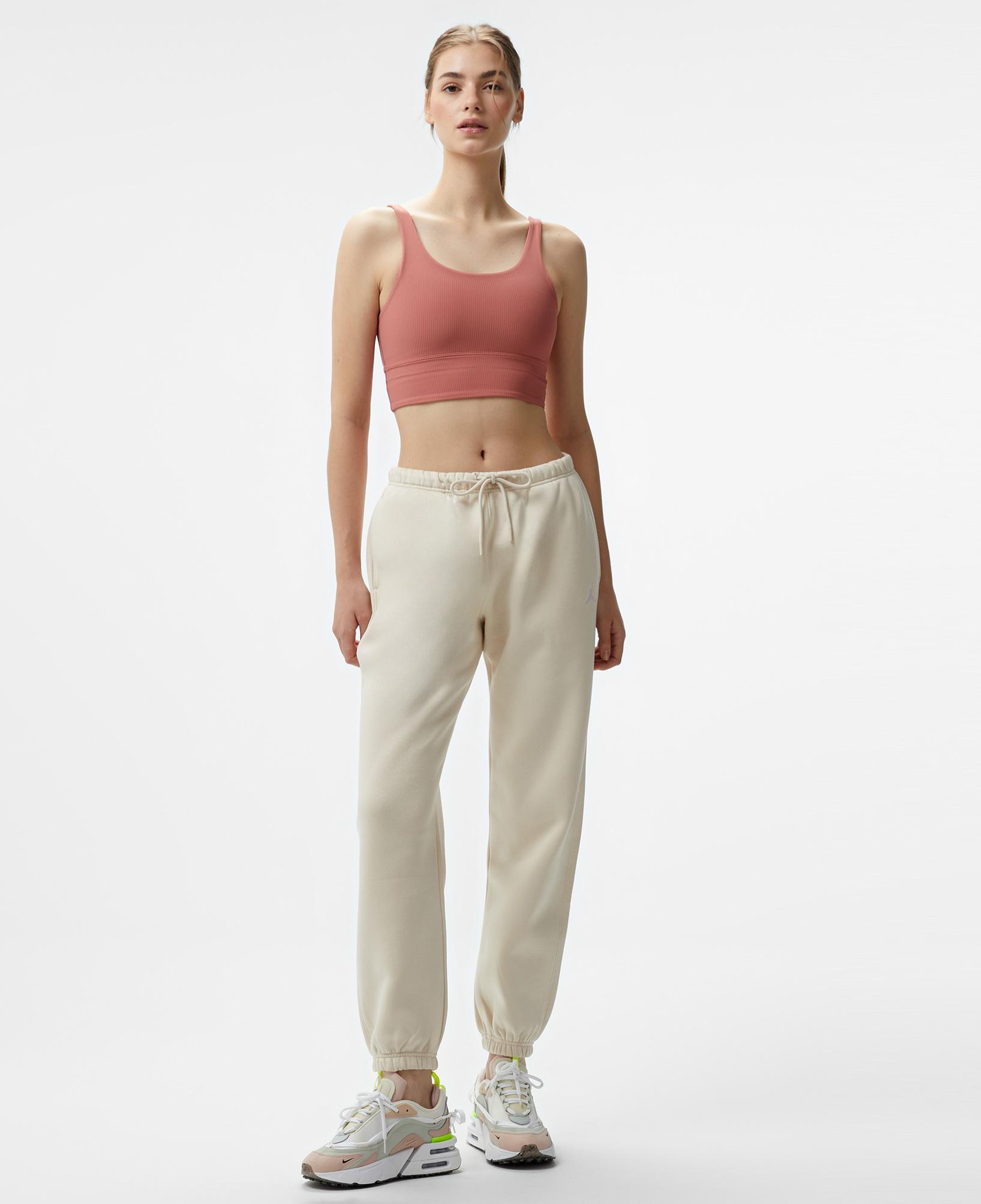 Jordan Brooklyn Fleece Kadın Krem Eşofman Altı