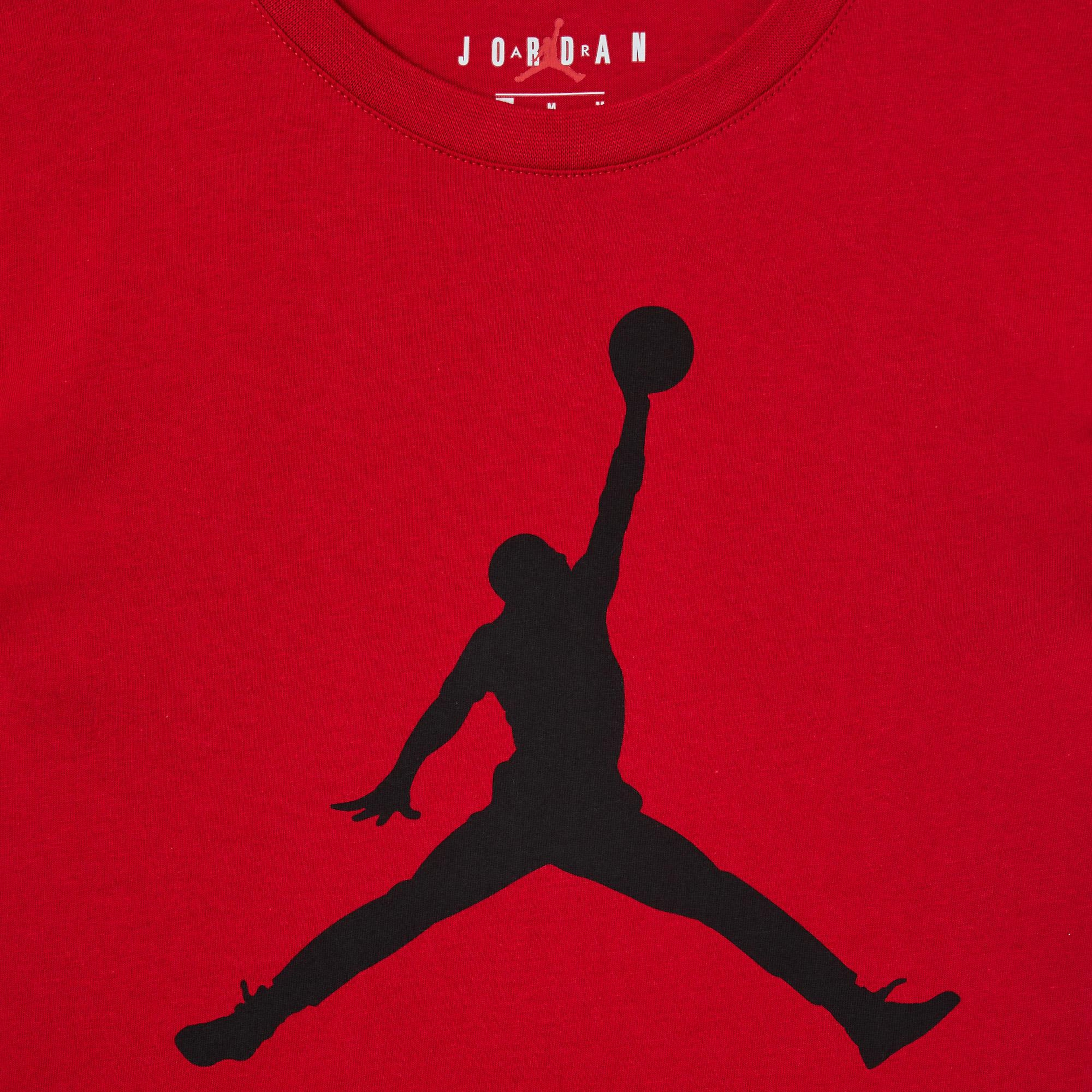 Jordan Jumpman Çocuk Kırmızı T-Shirt