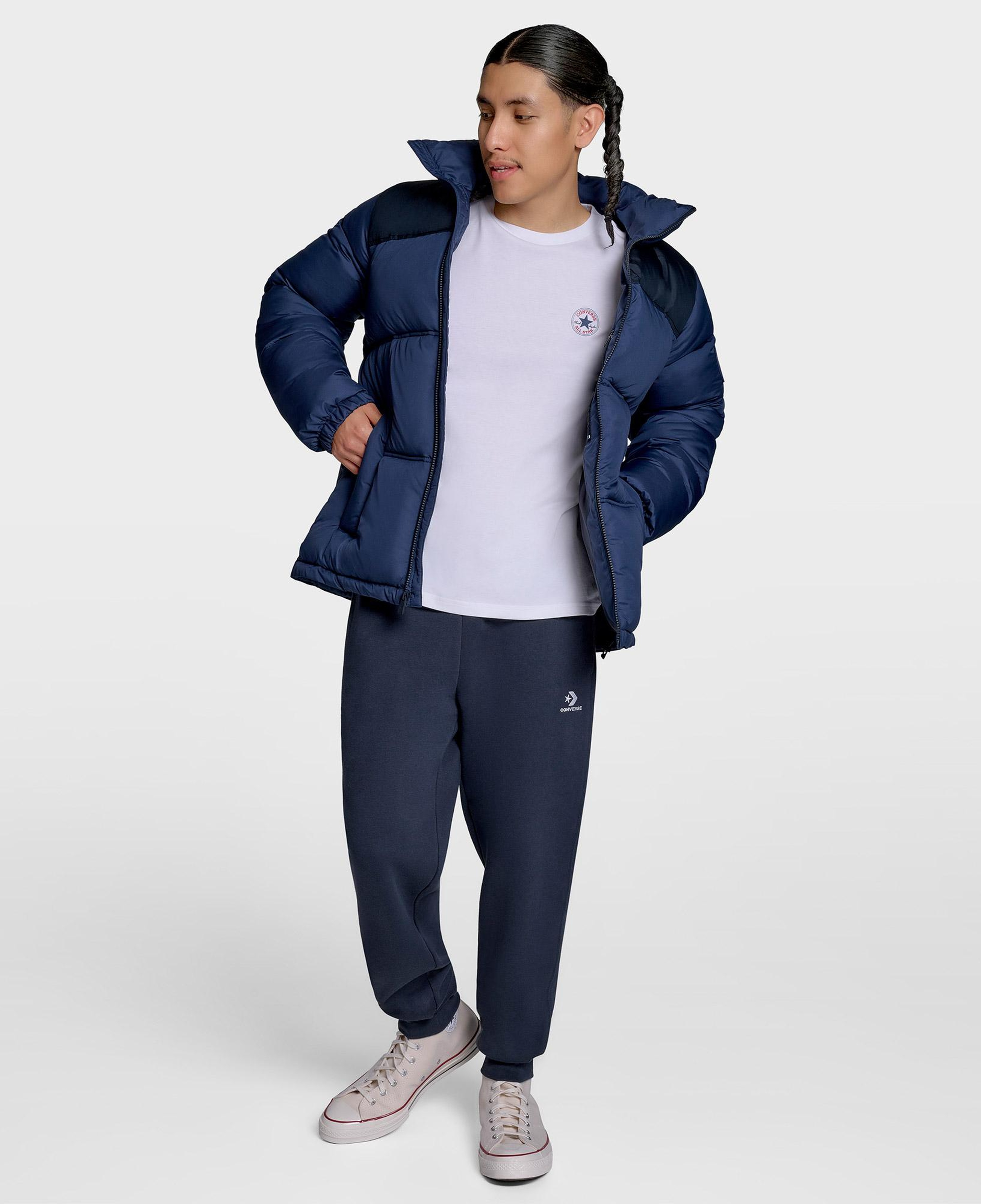 Converse Erkek Lacivert Puffer Mont