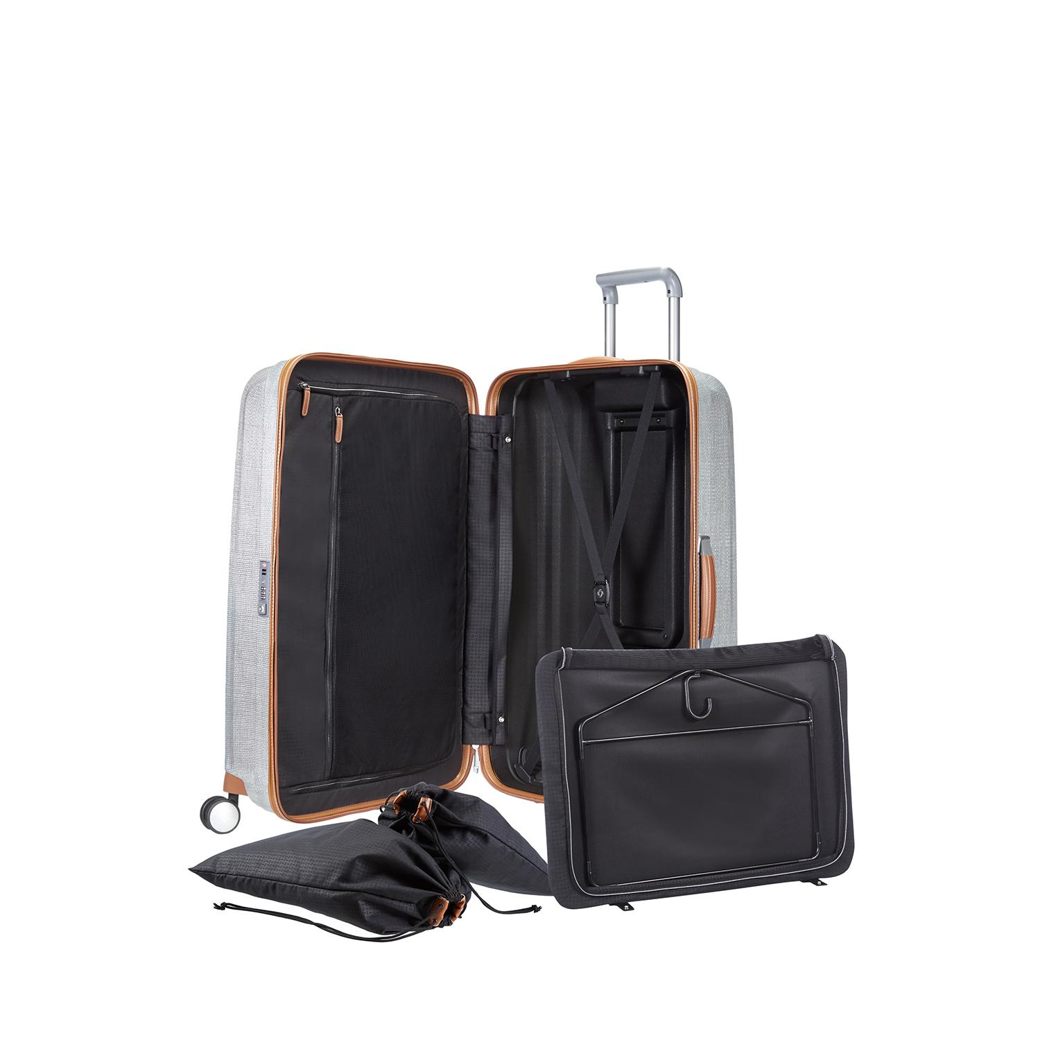 Samsonite Gri Lite Cube Dlx Spinner - 76/28 Büyük Boy Valiz