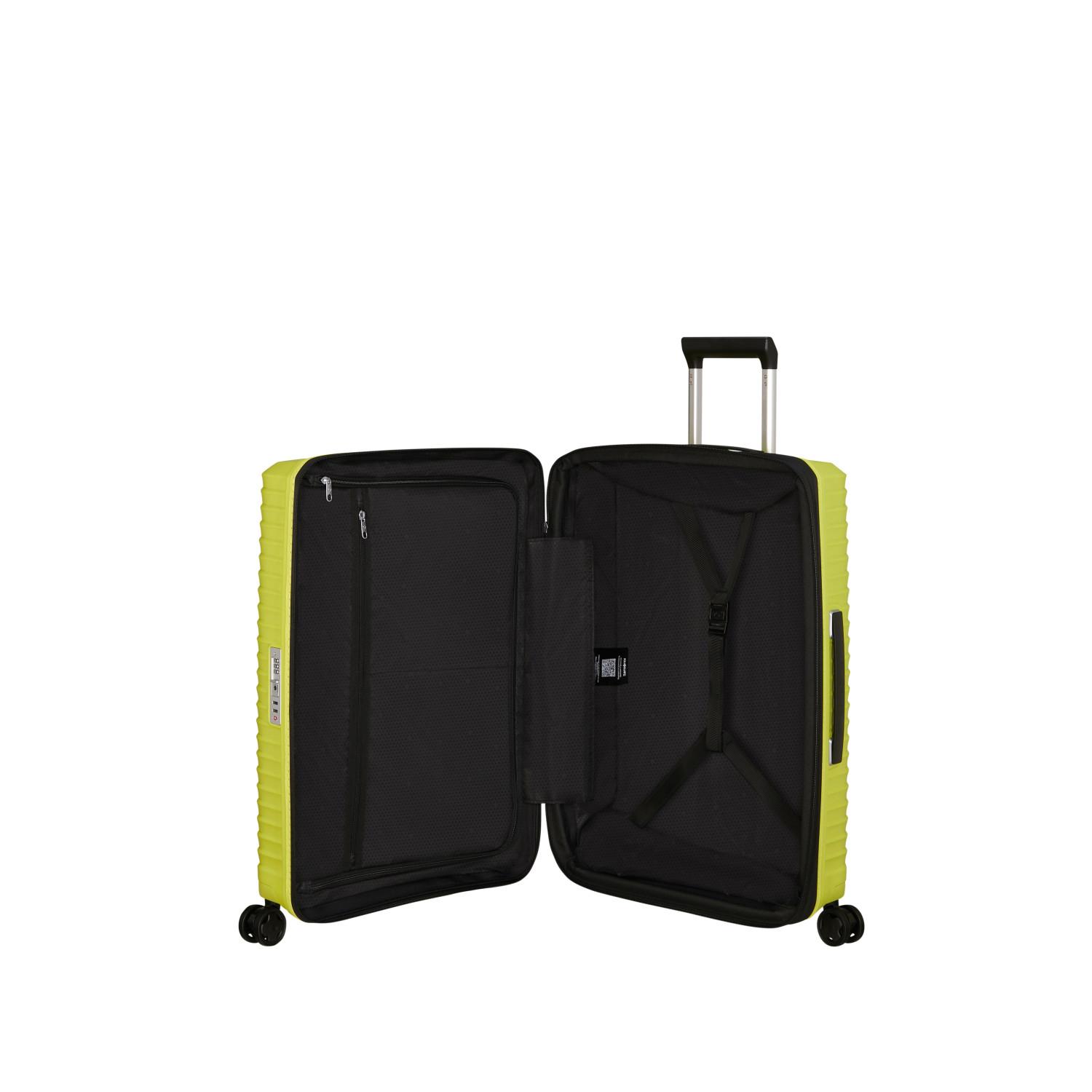Samsonite Sarı Spinner Upscape Körüklü 68/25 Orta Boy Valiz