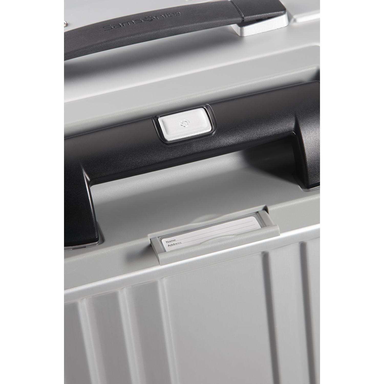 Samsonite Gri Lite-Box Alu - Trunk Büyük Boy Valiz 80cm