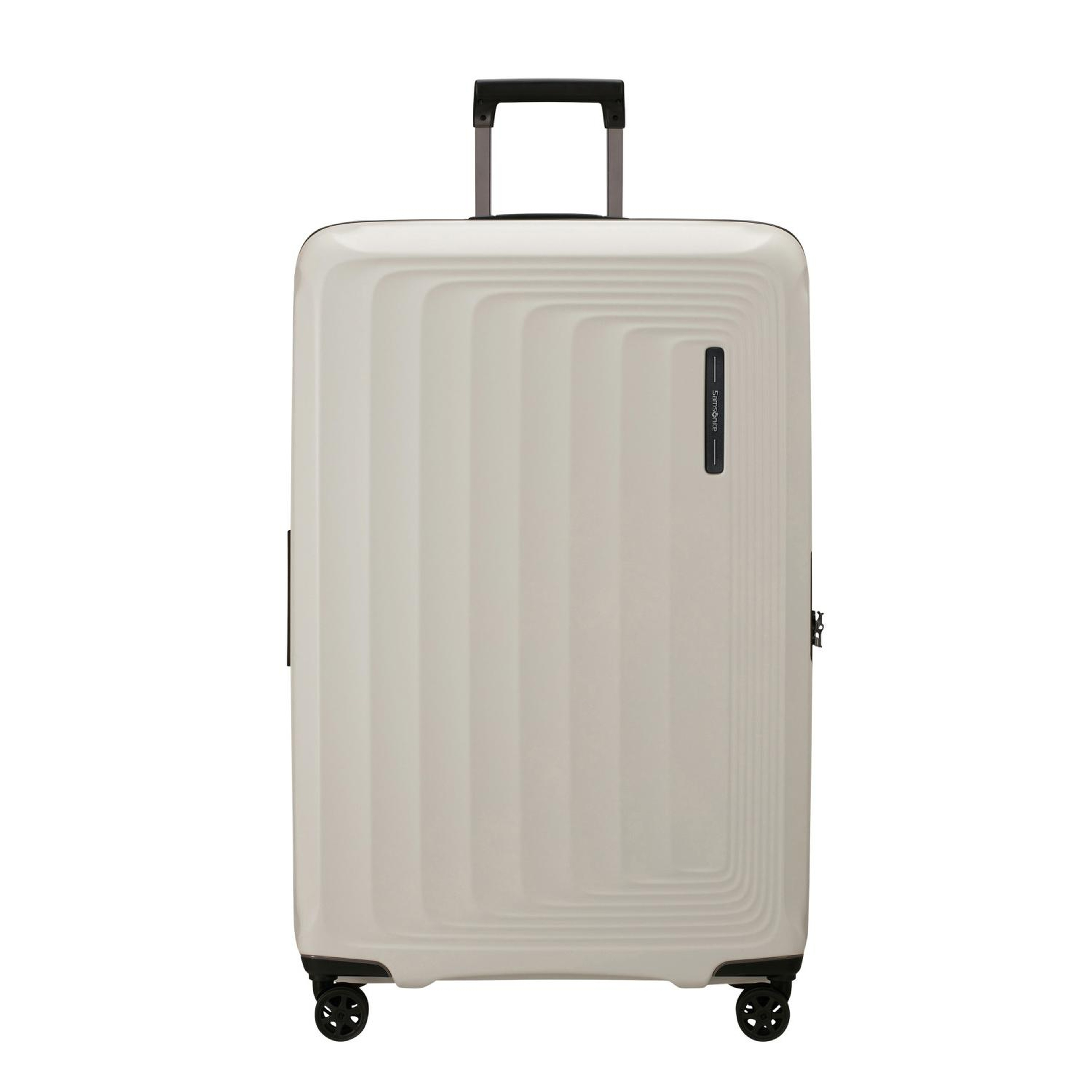 Samsonite Bej Spinner Nuon Körüklü 4 Tekerlekli 81 cm Büyük Boy Valiz