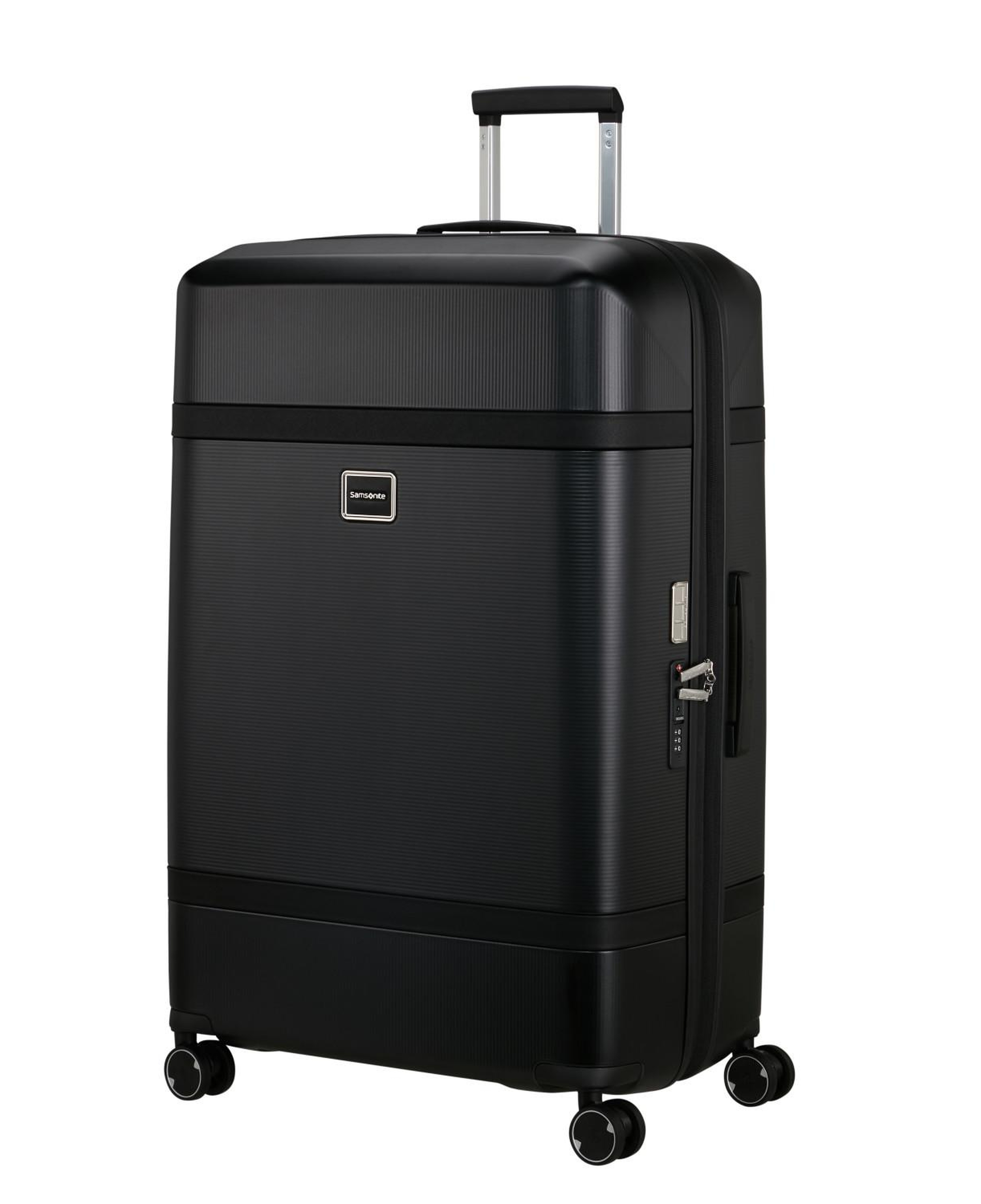 Samsonite Siyah Image Spinner Körüklü - 81/30 Büyük Boy Valiz