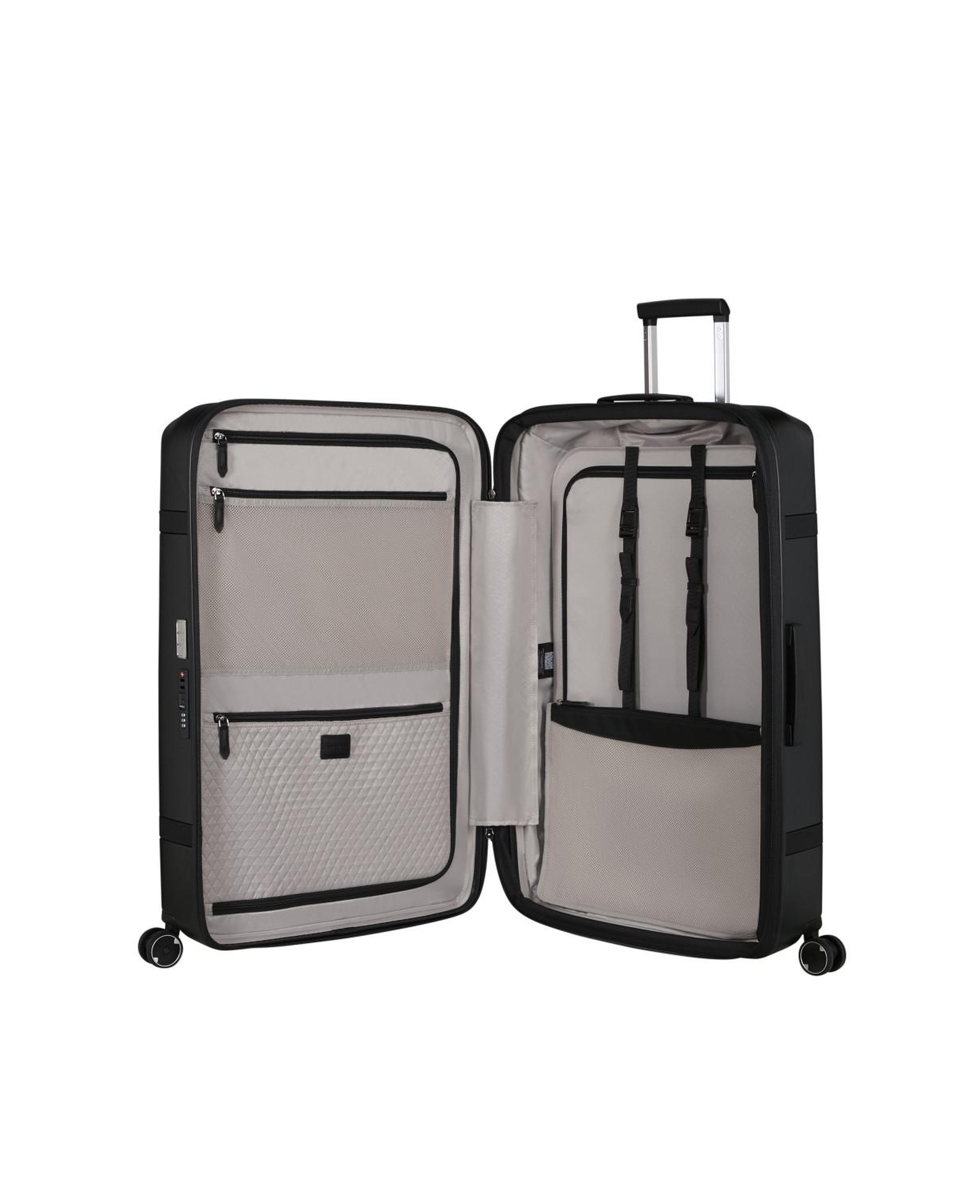 Samsonite Siyah Image Spinner Körüklü - 81/30 Büyük Boy Valiz