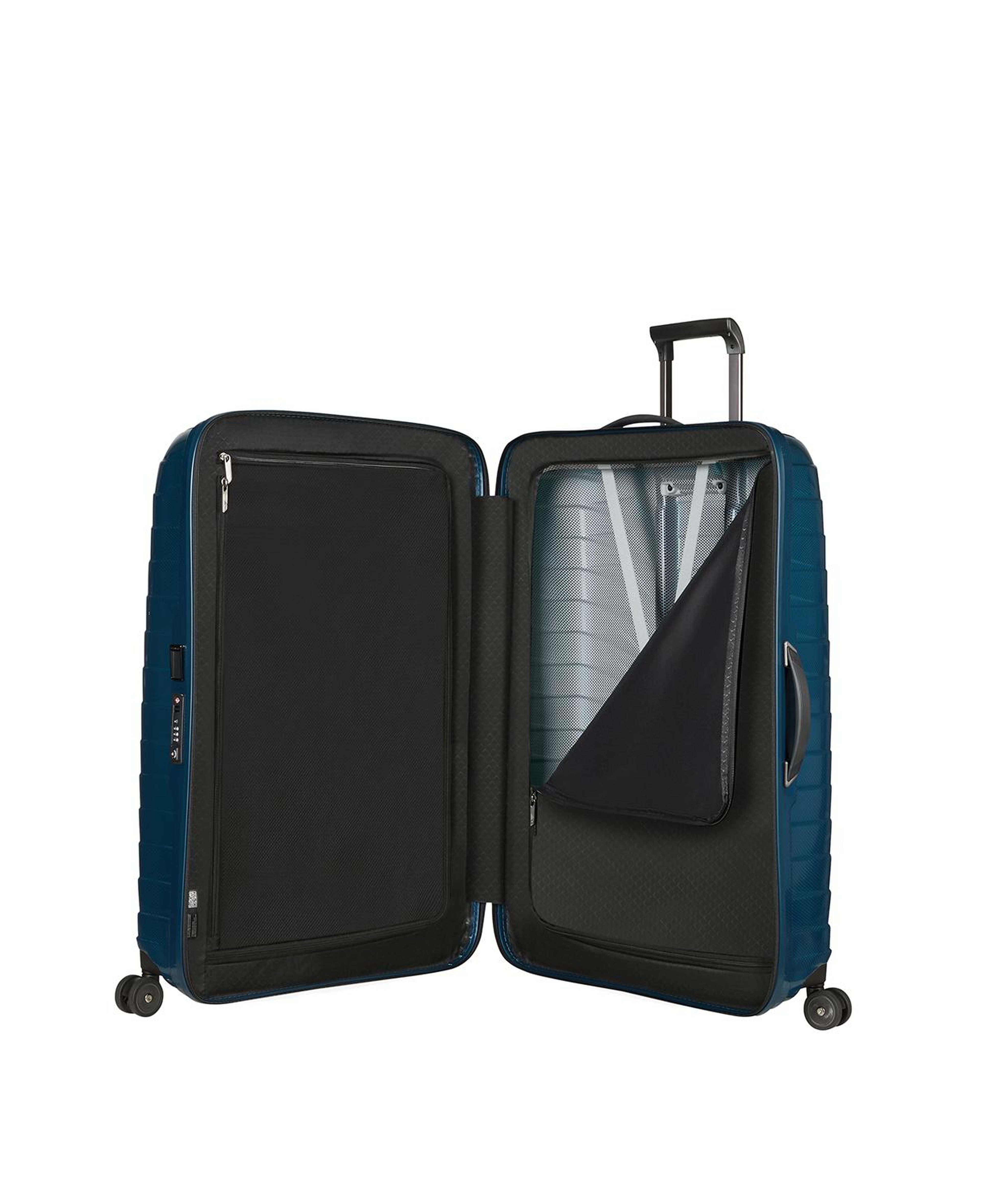 Samsonite Lacivert Proxis - Spinner 4 Tekerlekli  Ekstra Büyük Boy Valiz 81 cm