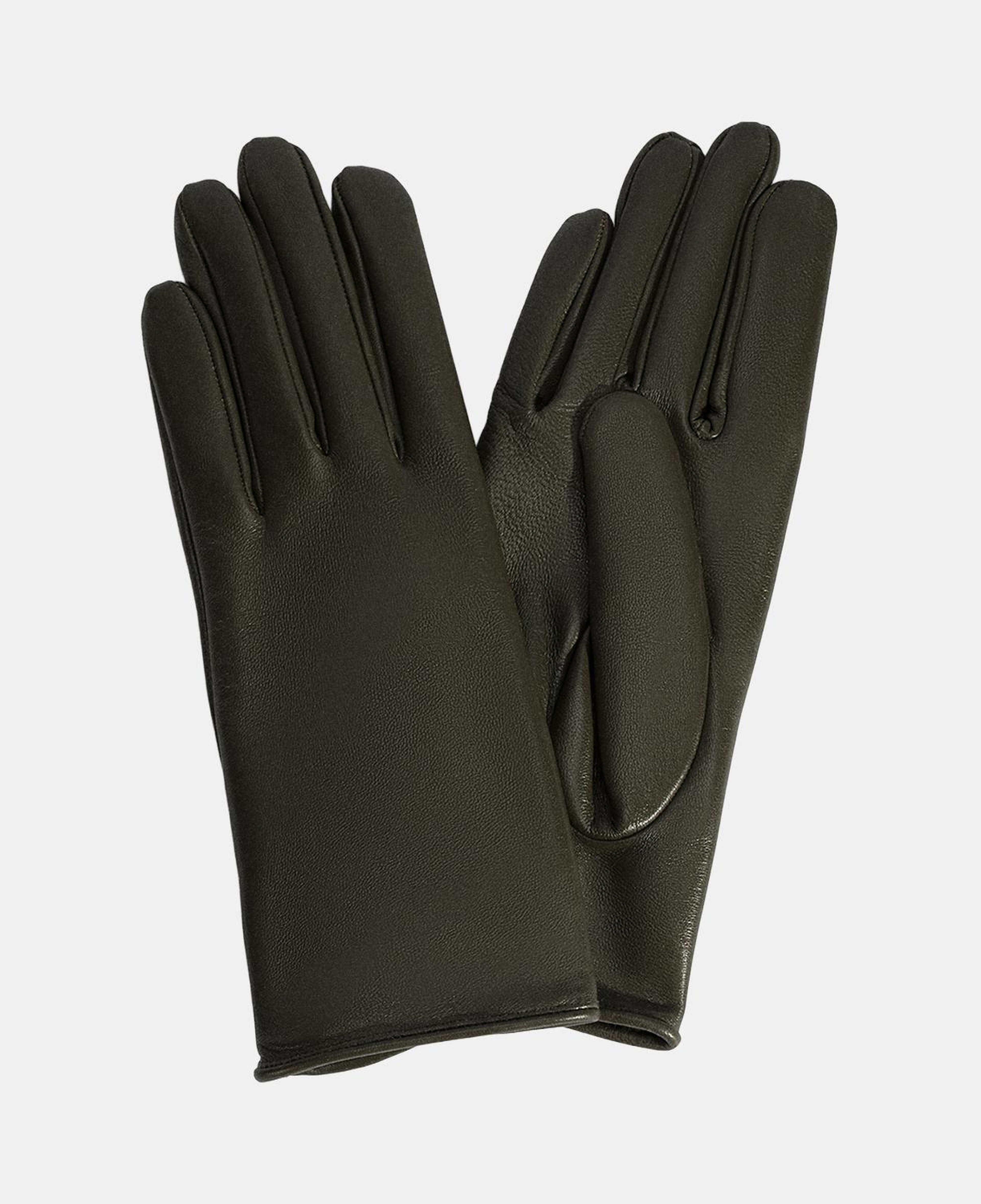 Kadın Yeşil Deri Eldiven