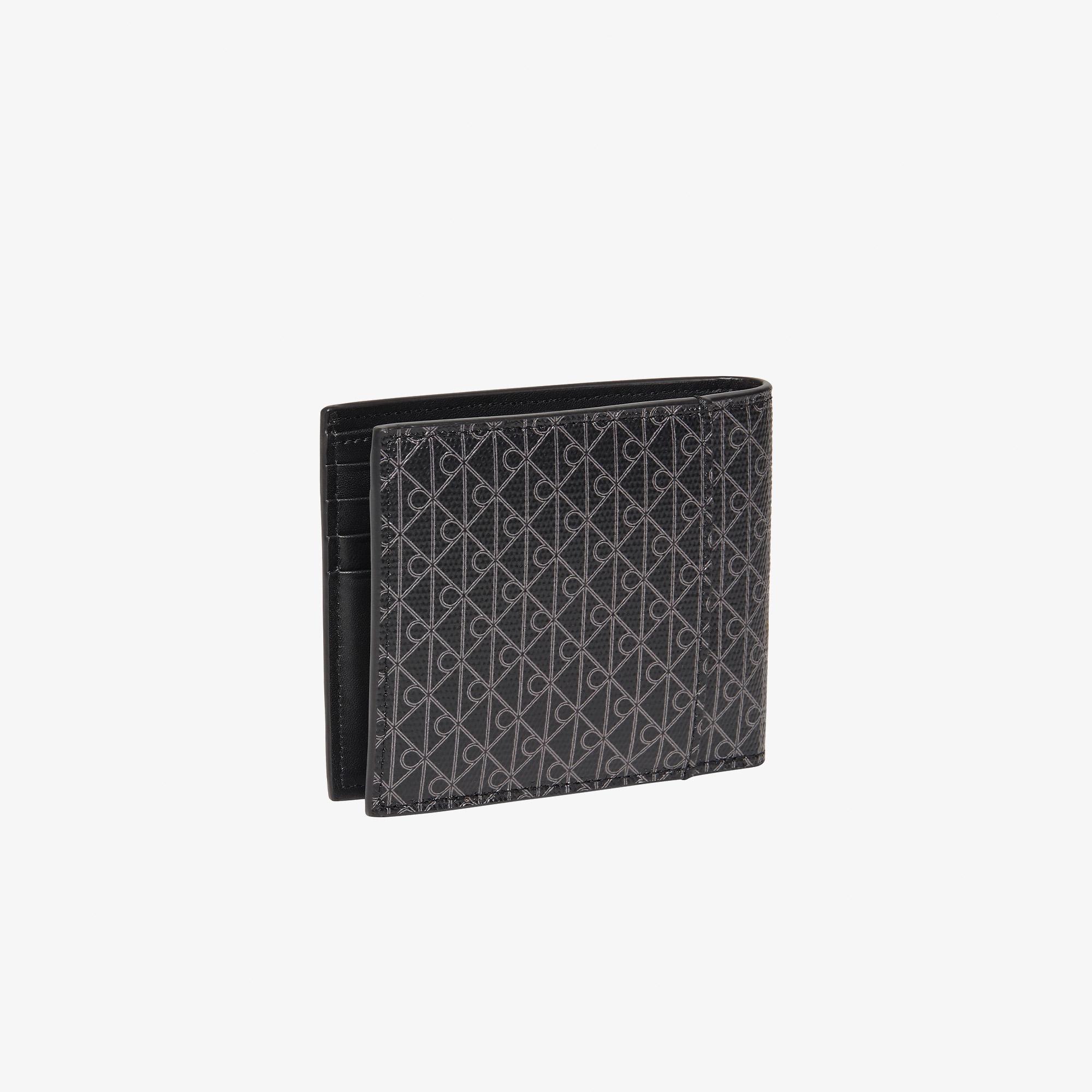 Calvin Klein Emblem Coated Erkek Siyah Cüzdan