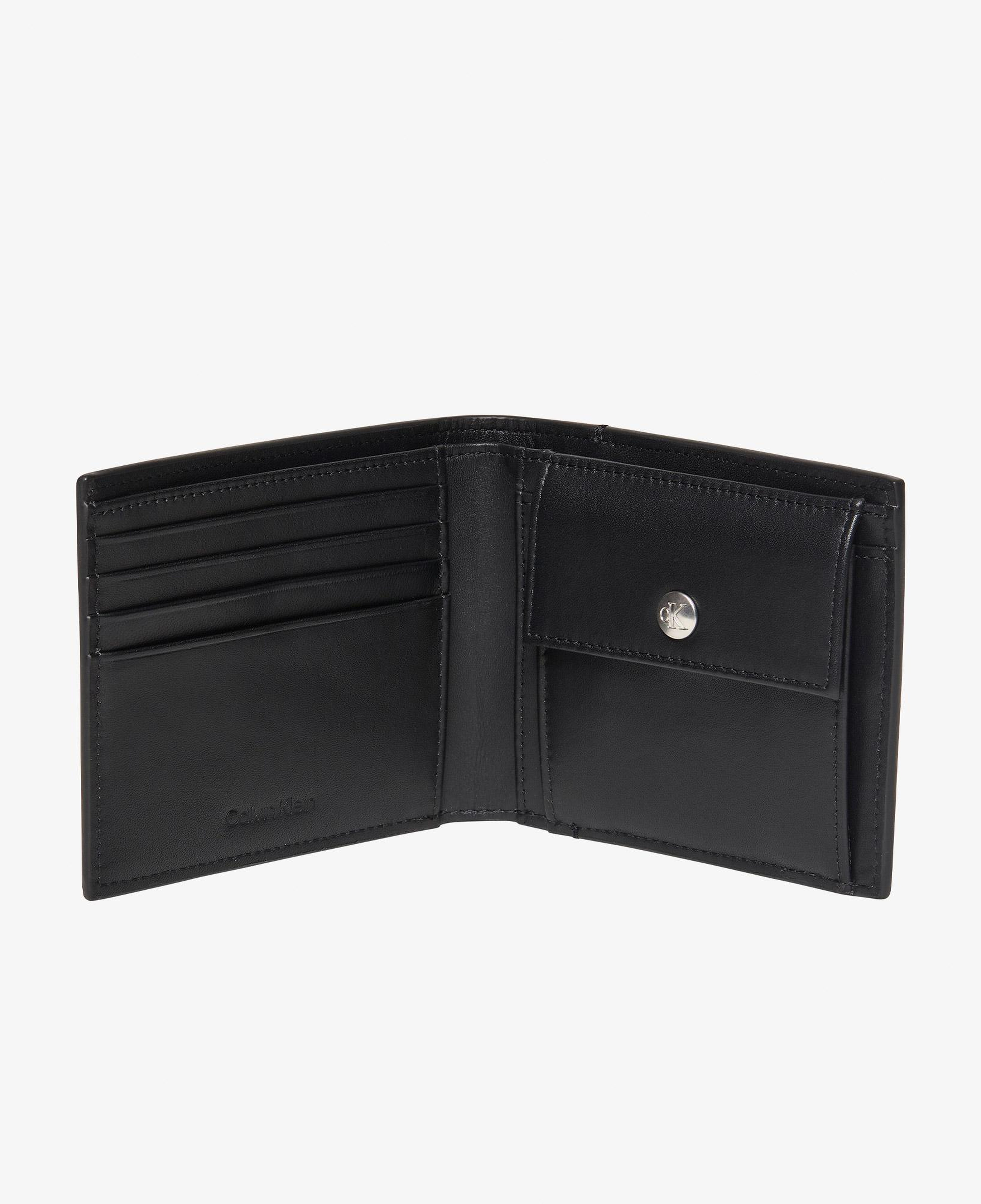Calvin Klein Emblem Coated Erkek Siyah Cüzdan
